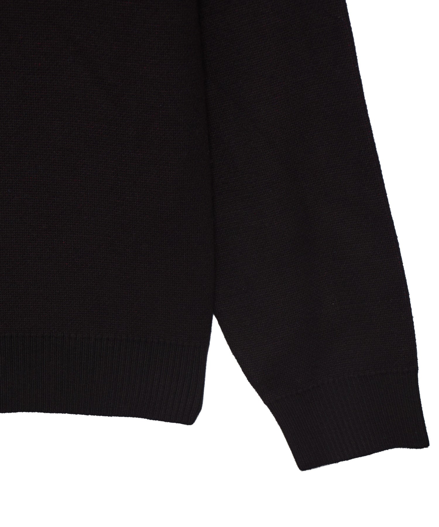LETTERING LOGO JACQUARD KNIT TOP