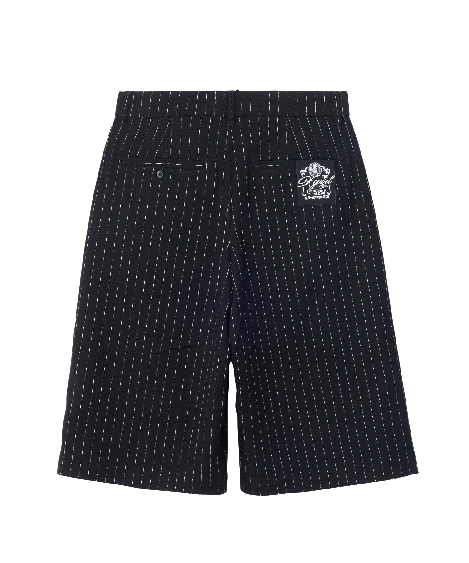 STRIPED BUGGY SHORTS