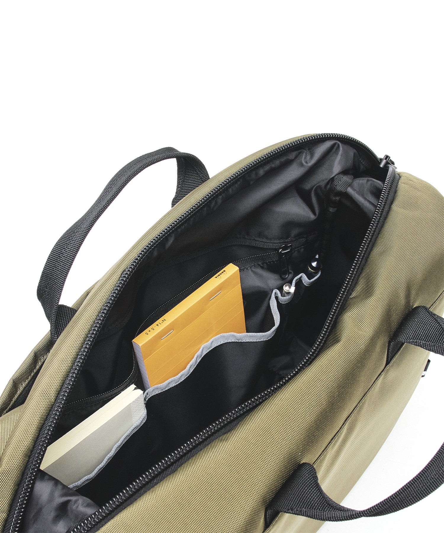 Grid Shoulder Bag - Olive