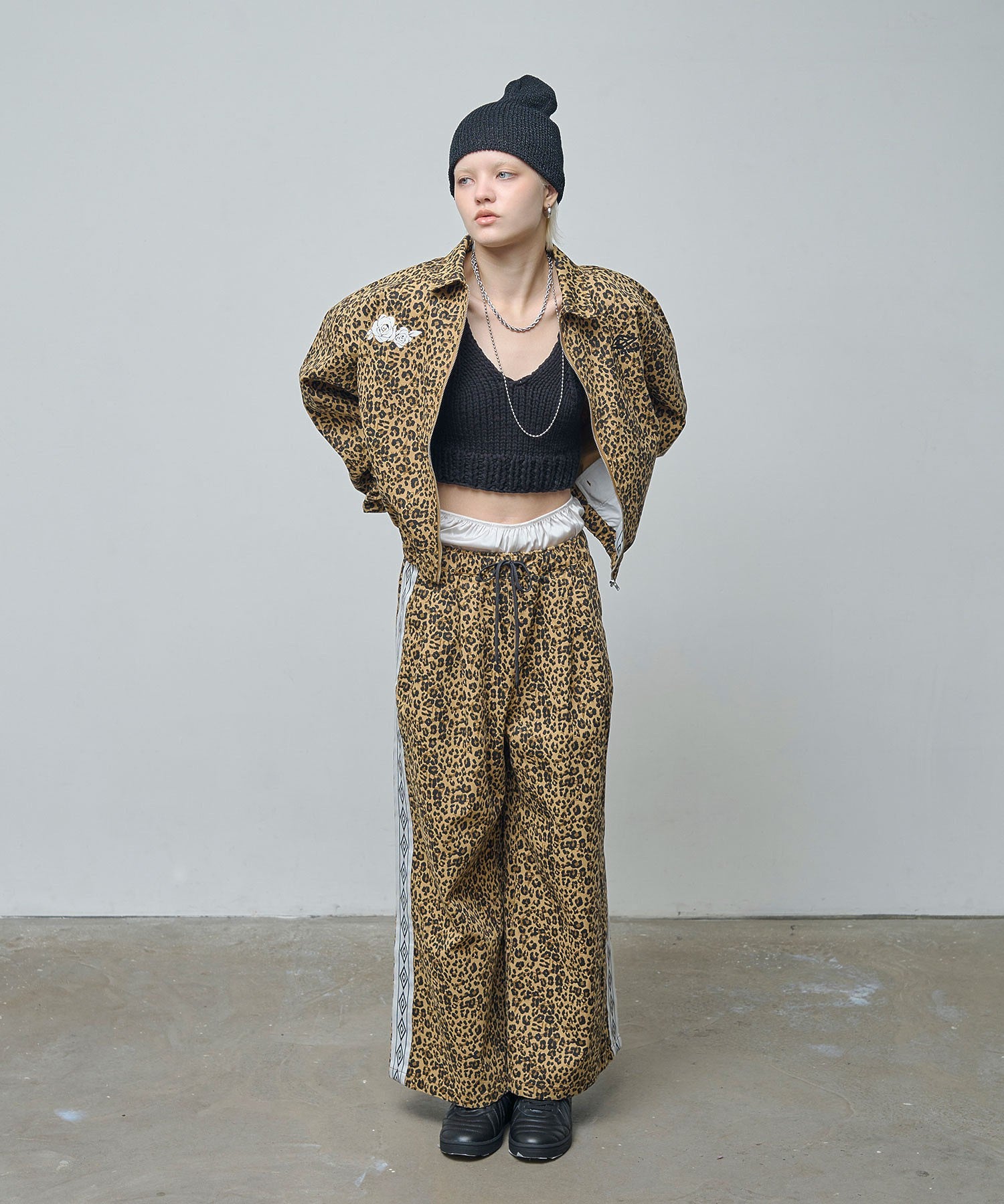 UMBRO/DENIM WIDE PANTS