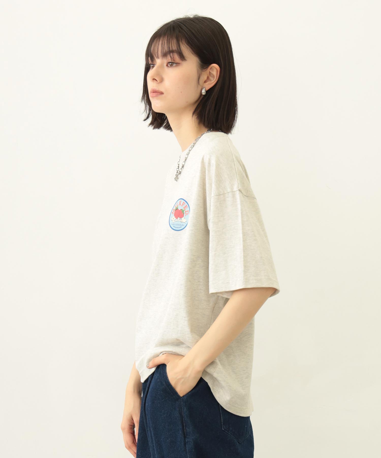 CIRCLE STRAWBERRY LOGO S/S TEE