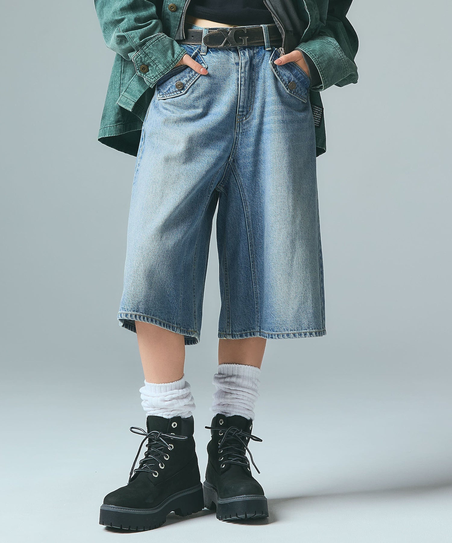 FLAP POCKET SHORTS