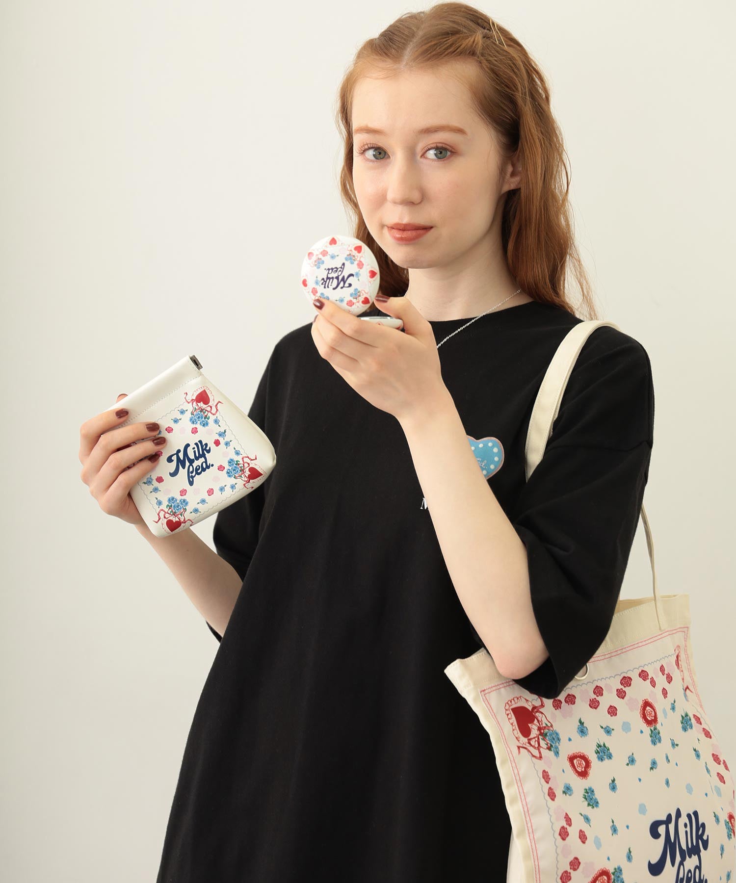 FLOWER PATTERN BANDANA BAG