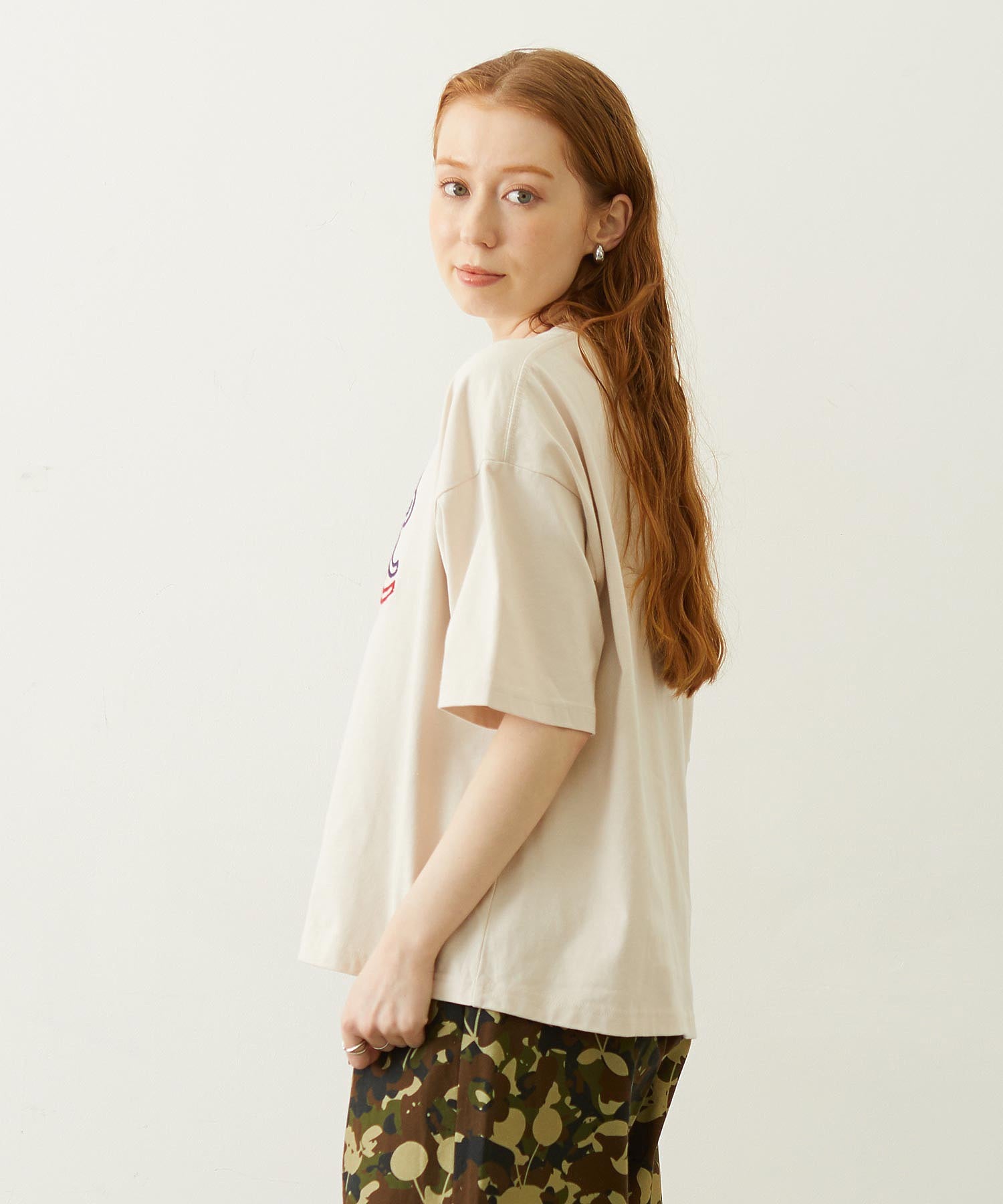ROPEY LOGO CHAIN STITCH S/S TEE