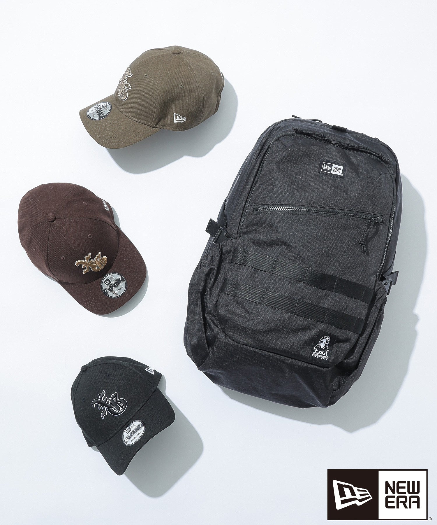 X-girl × NEW ERA FACE LABEL RIPSTOP URBAN PACK