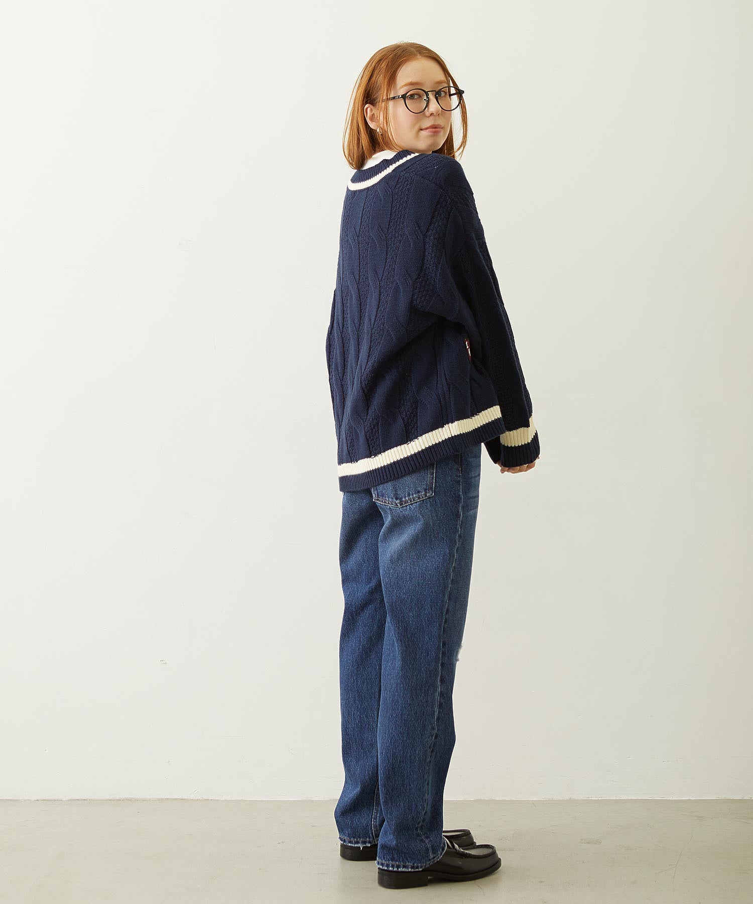 CRICKET KNIT PATCH CARDIGAN