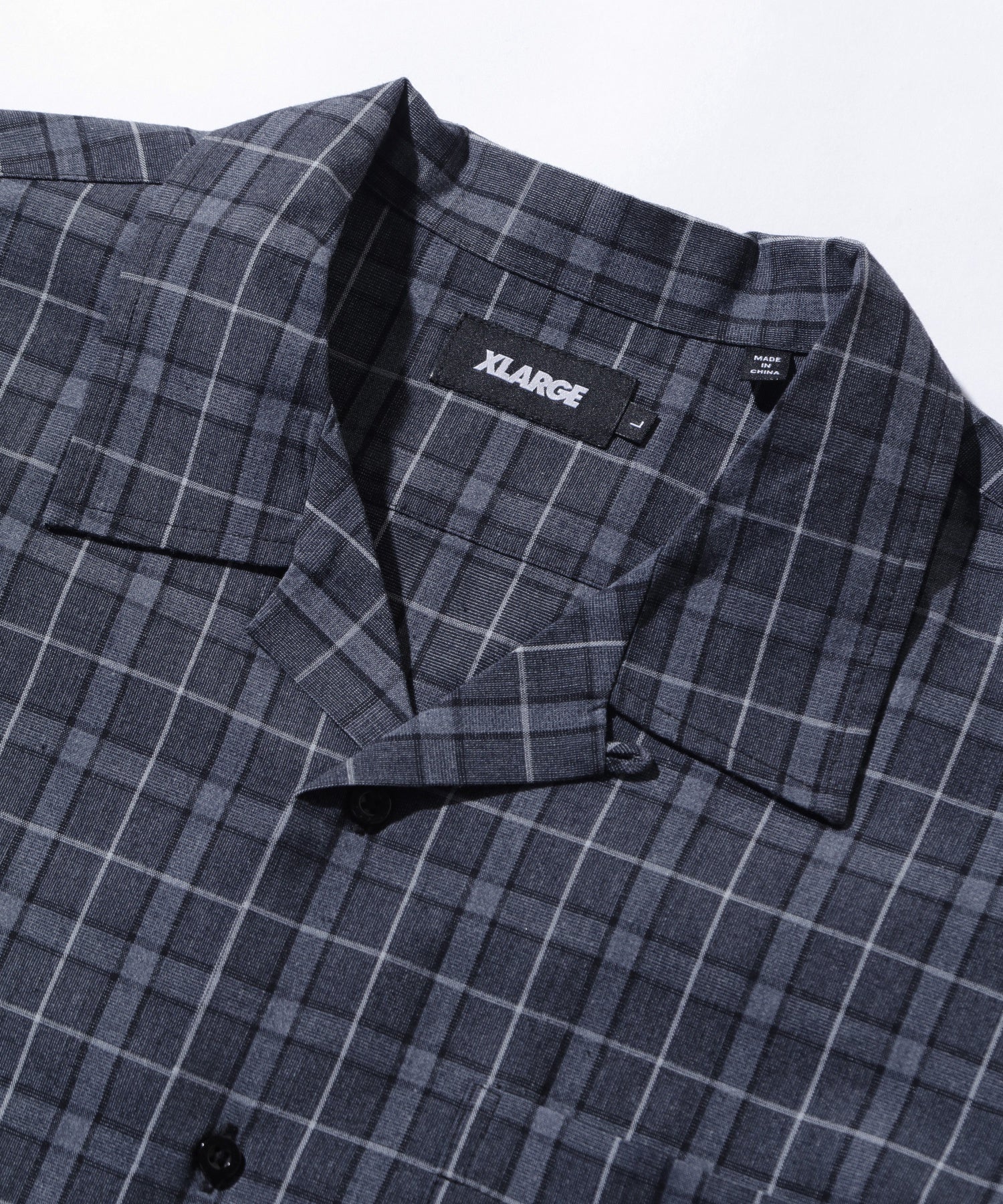 MELANGE PLAID S/S SHIRT
