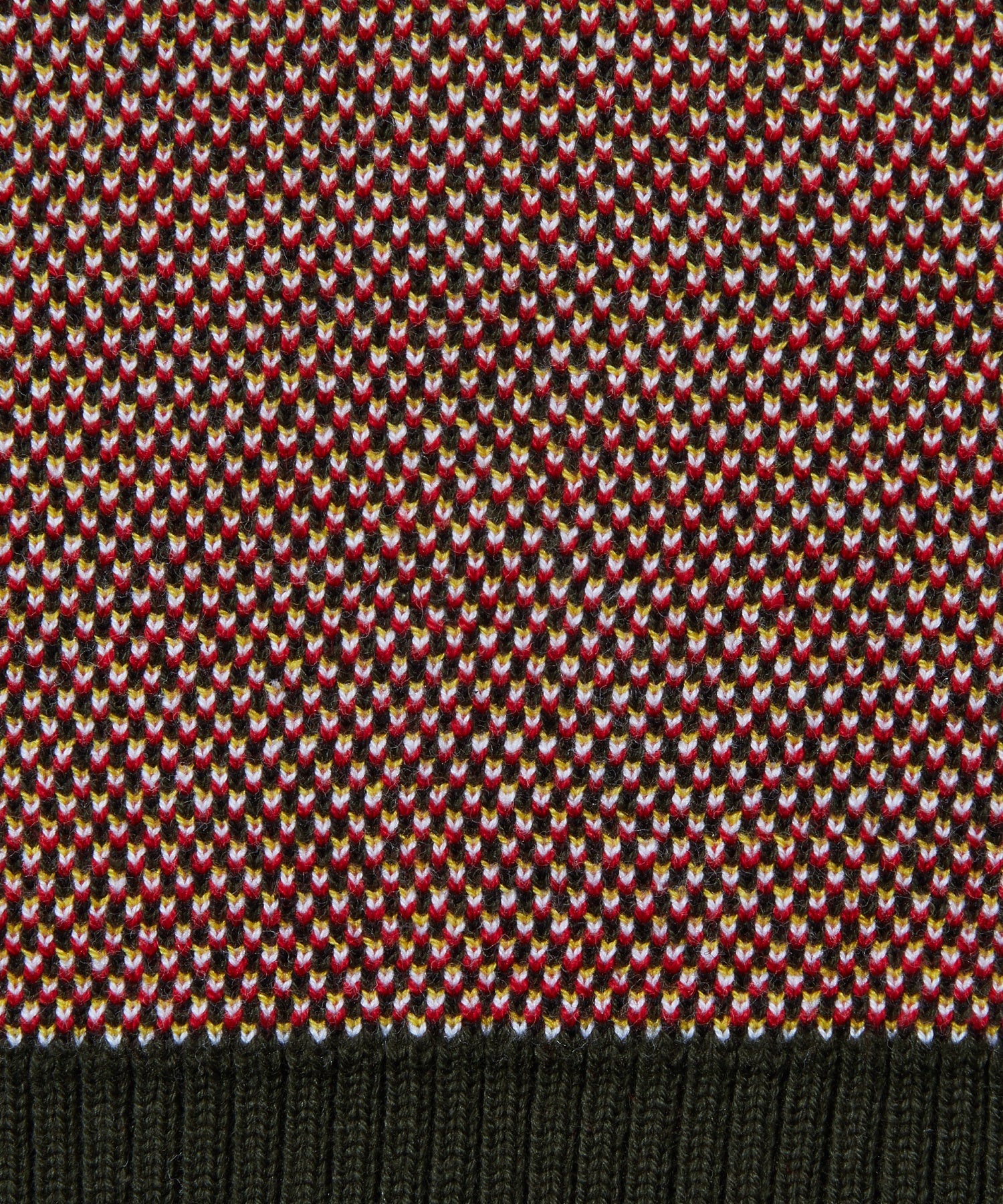 WORLD LOGO JACQUARD KNIT TOP