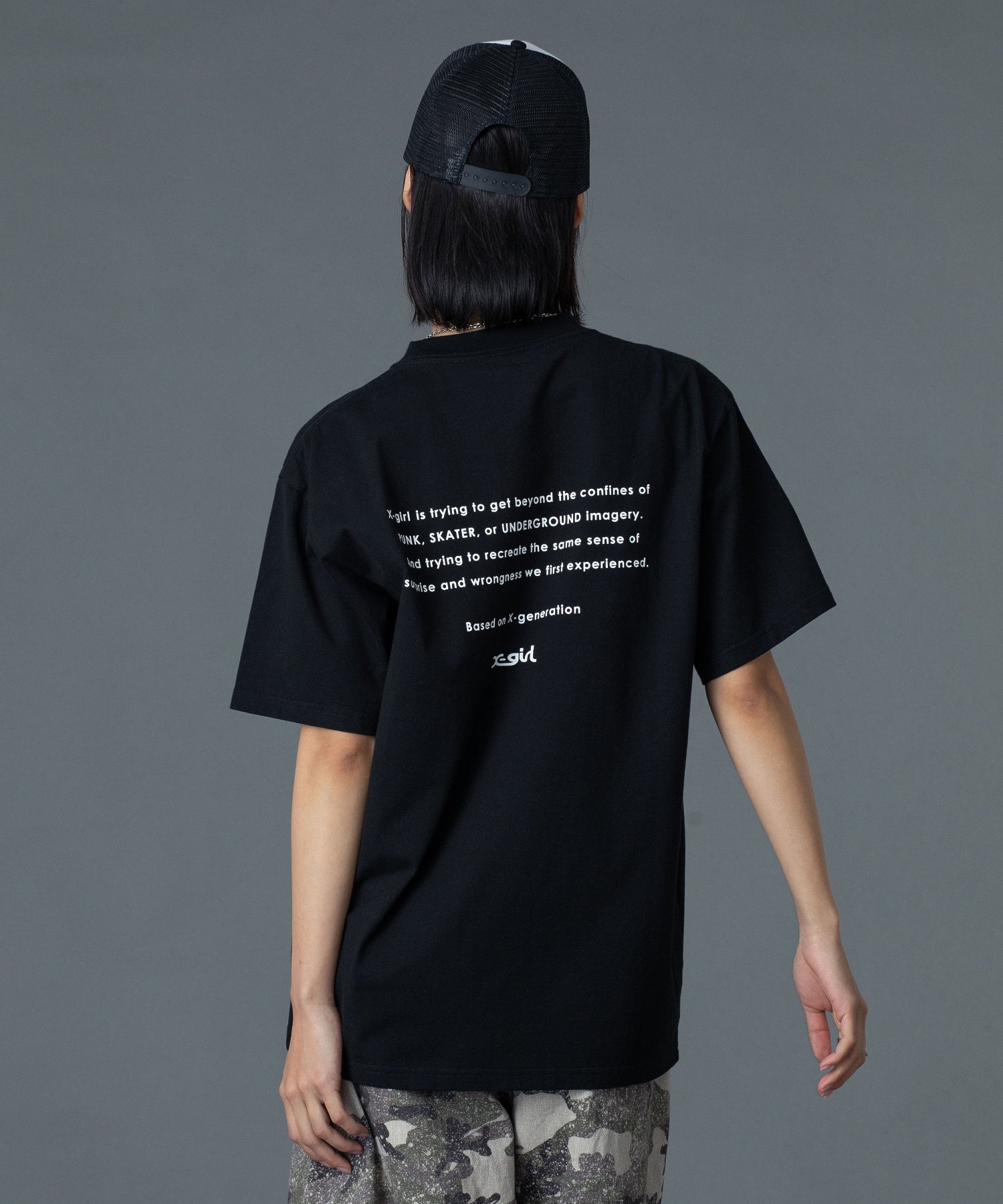 FACE AND WORDS POCKET S/S TEE