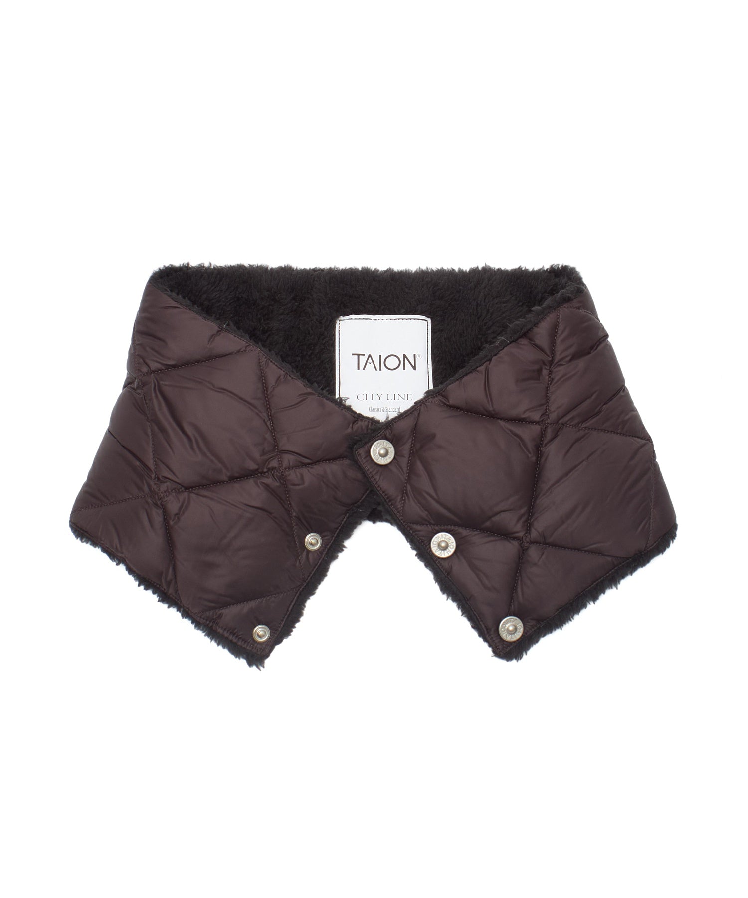 TAION/タイオン/CITY REVERSIBLE CITY DOWN NECK WAMER TAION-R203CI