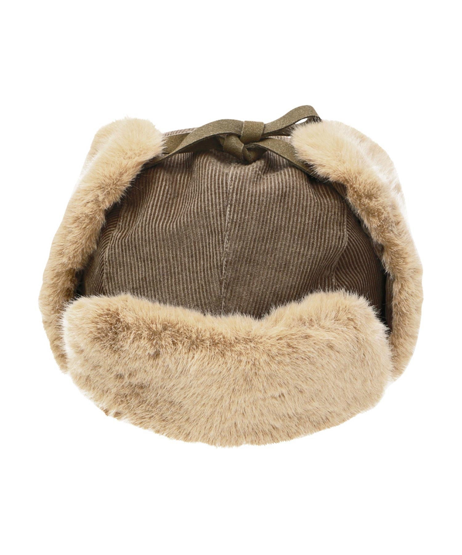 FAUX FUR FLIGHT HAT MILKFED.