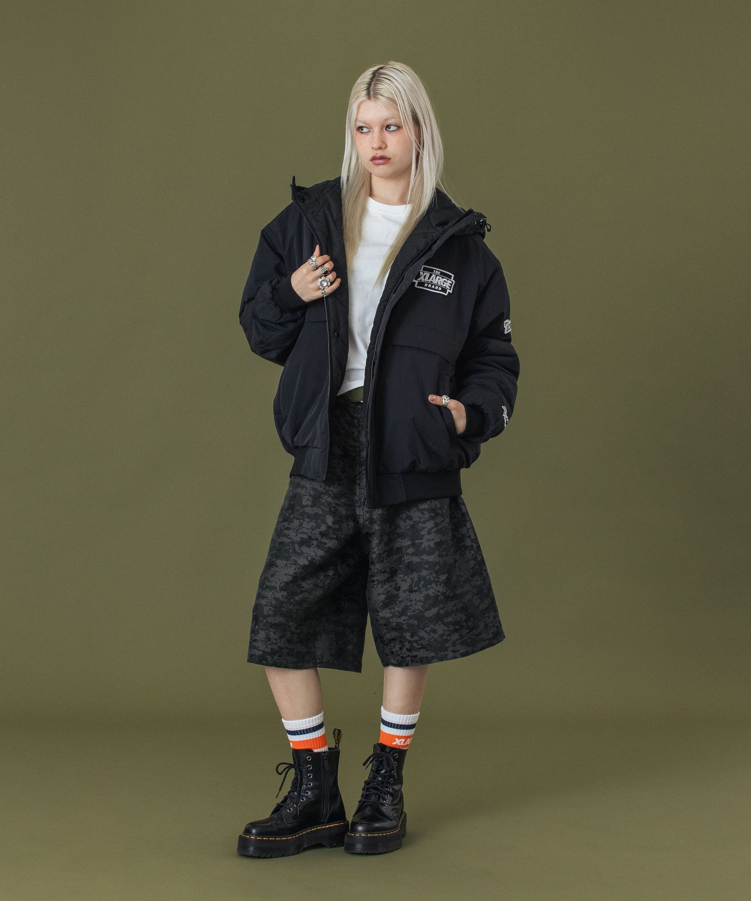 NYLON PUFFER JACKET