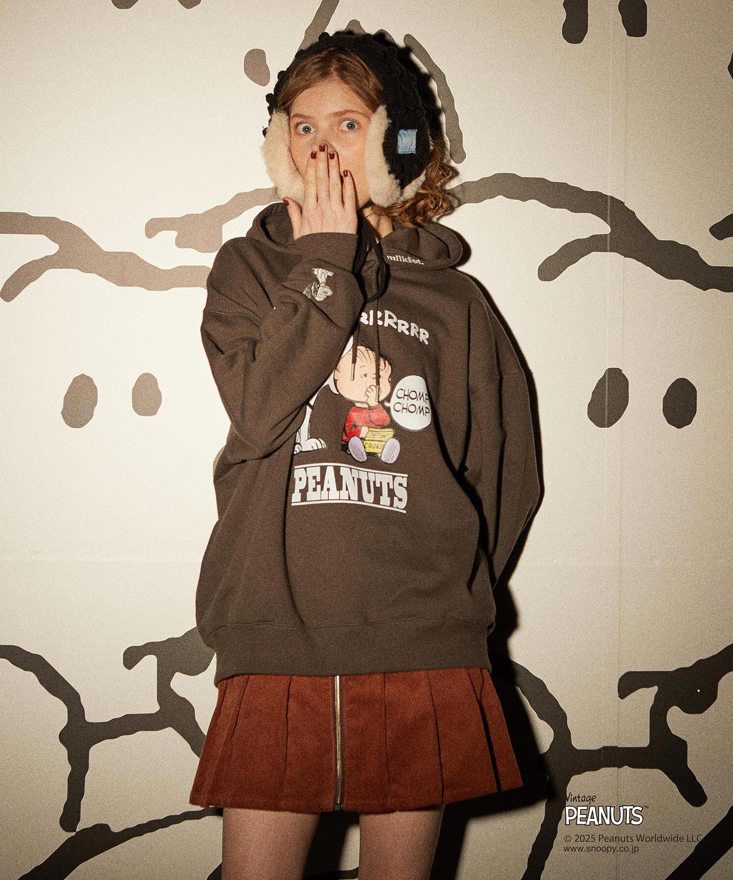 MILKFED. × PEANUTS HOODIE