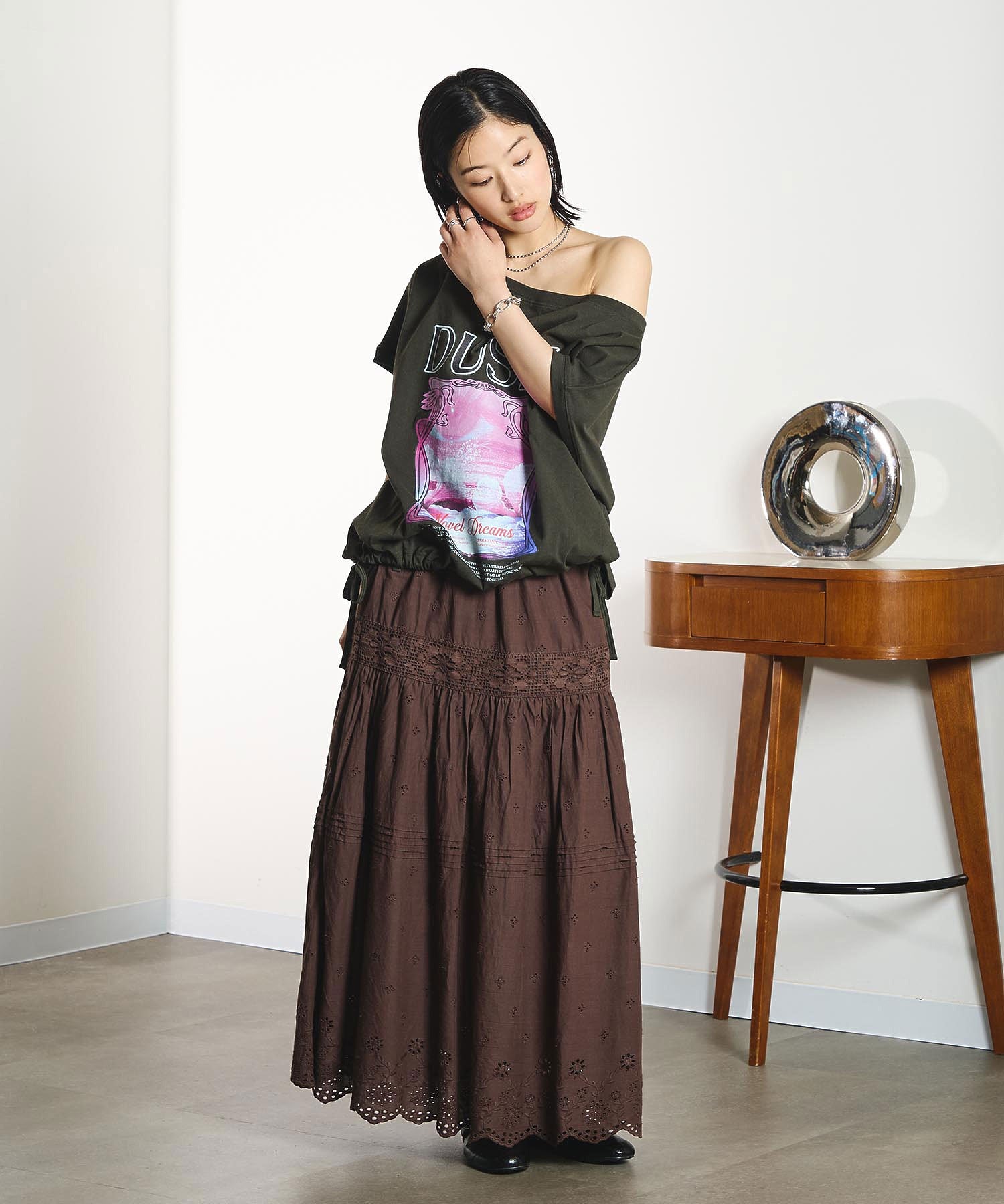 model:166cm 着用サイズ:ONE SIZE