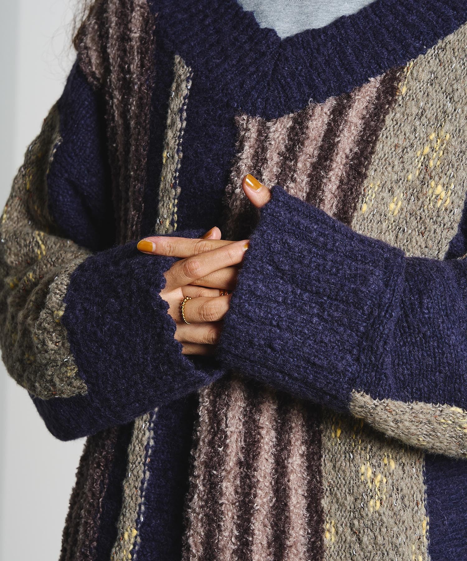 MIX KNIT PULLOVER