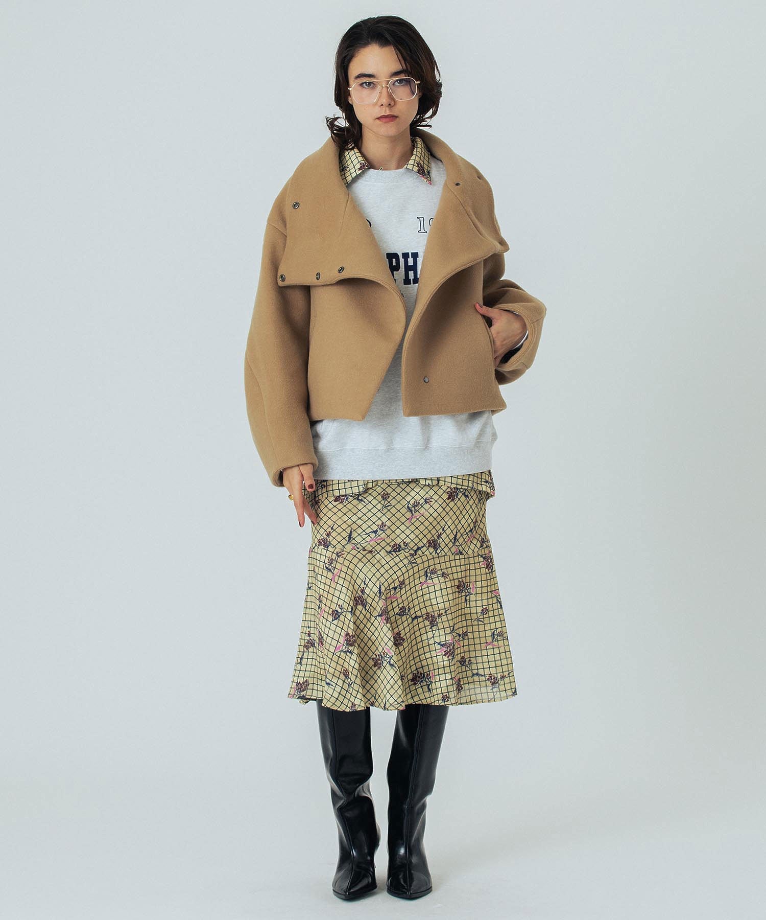 model:172cm 着用サイズ:M