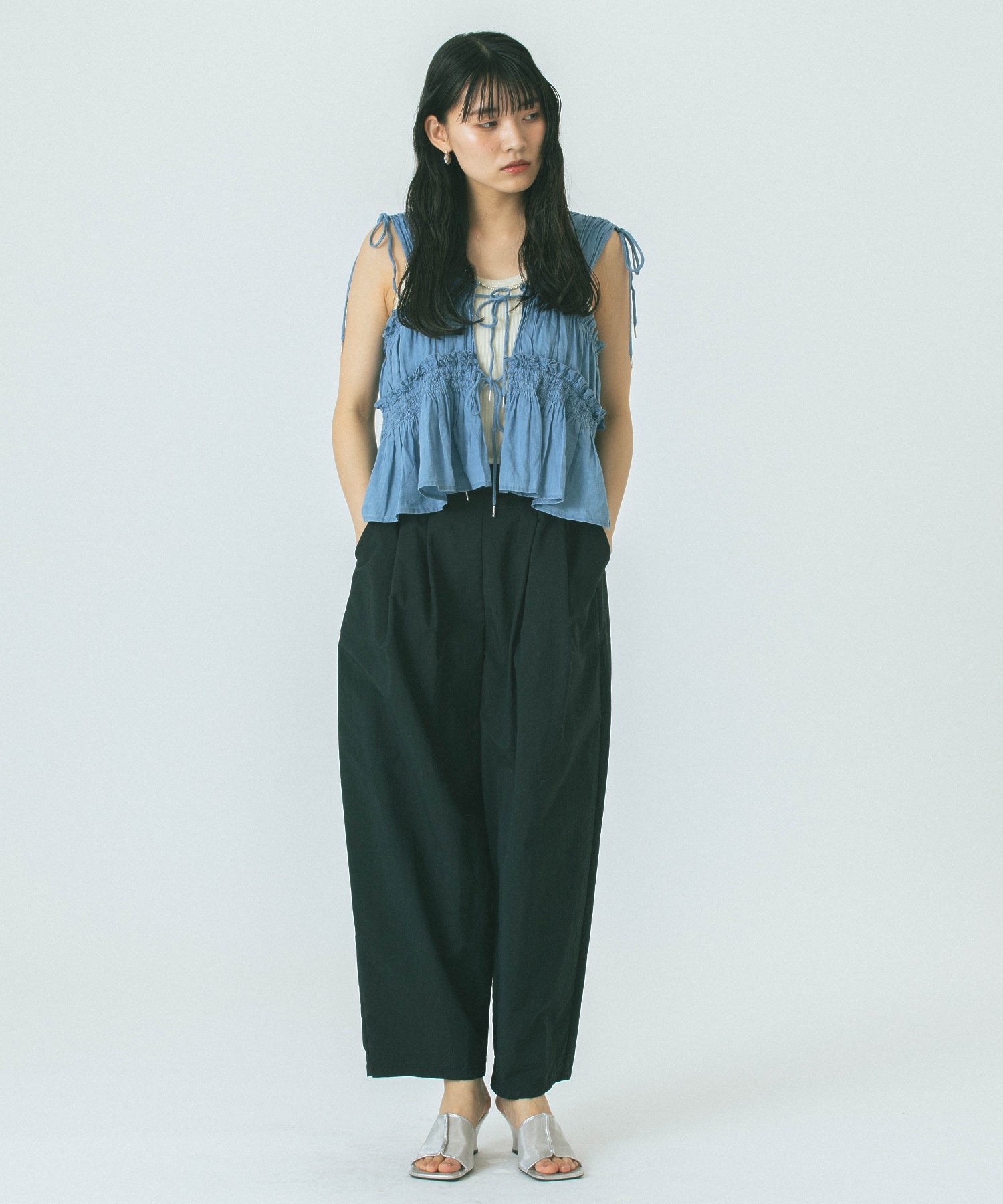 model:167cm 着用サイズ:ONE SIZE