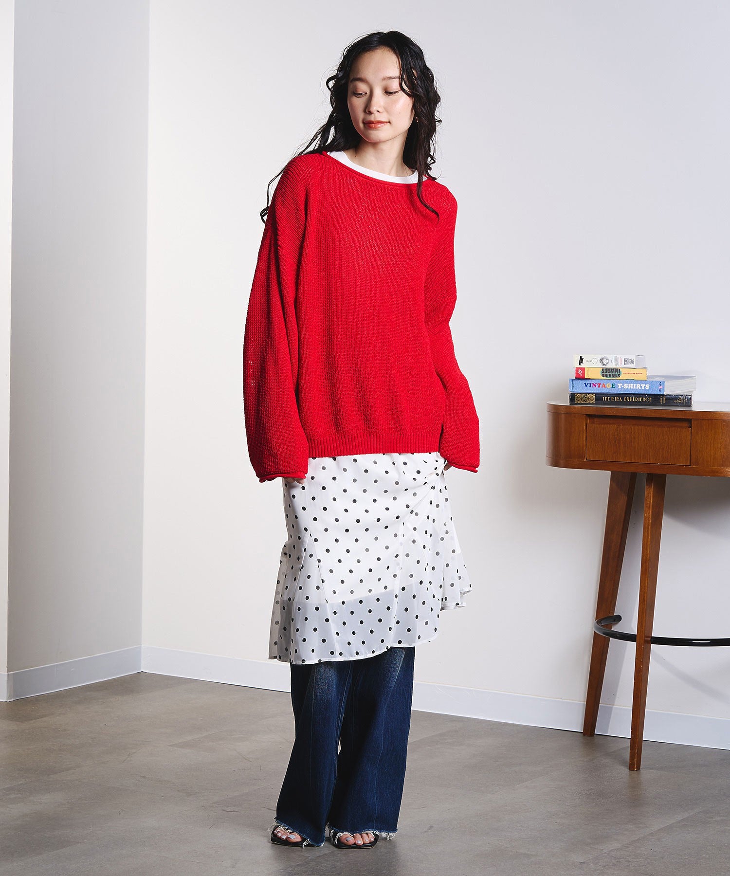 model:161cm 着用サイズ:ONE SIZE