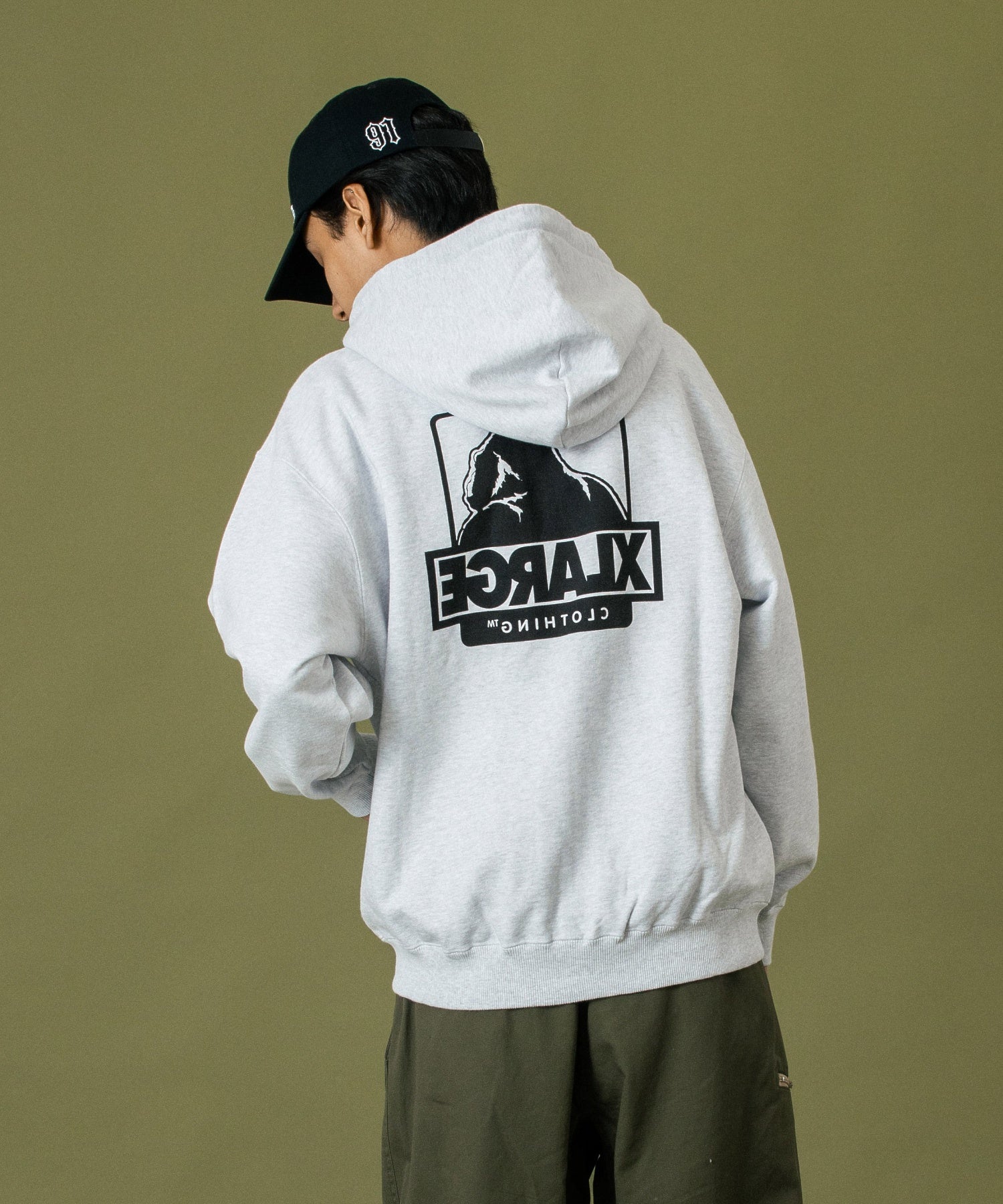BACKSIDE OG W-ZIP HOODED SWEAT SHIRT
