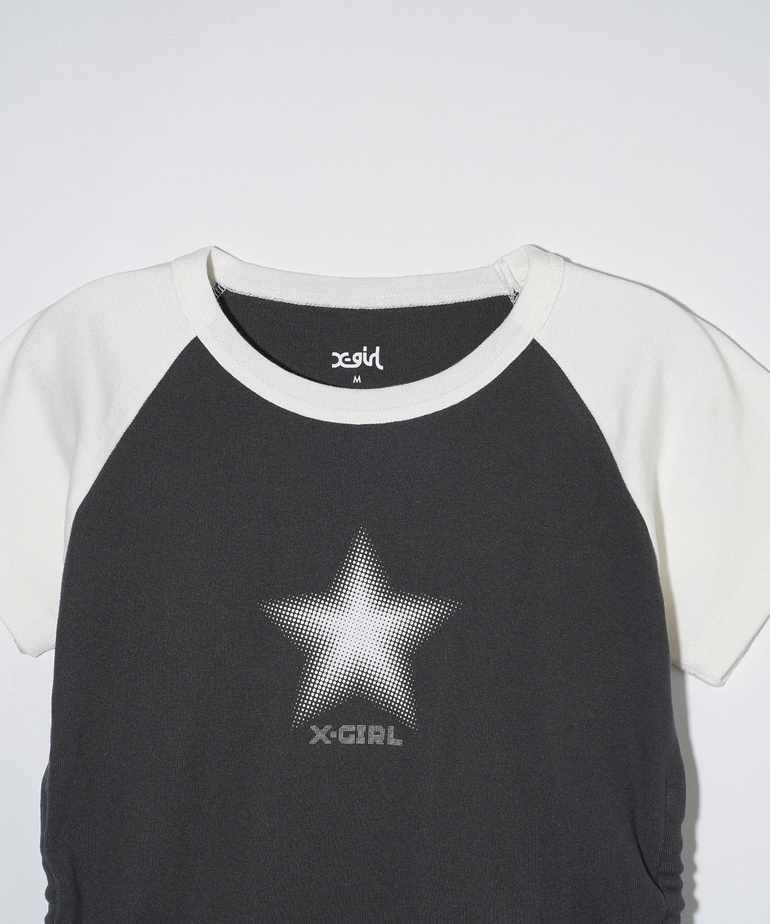 DOTTED STAR S/S RAGRAN BABY TOP