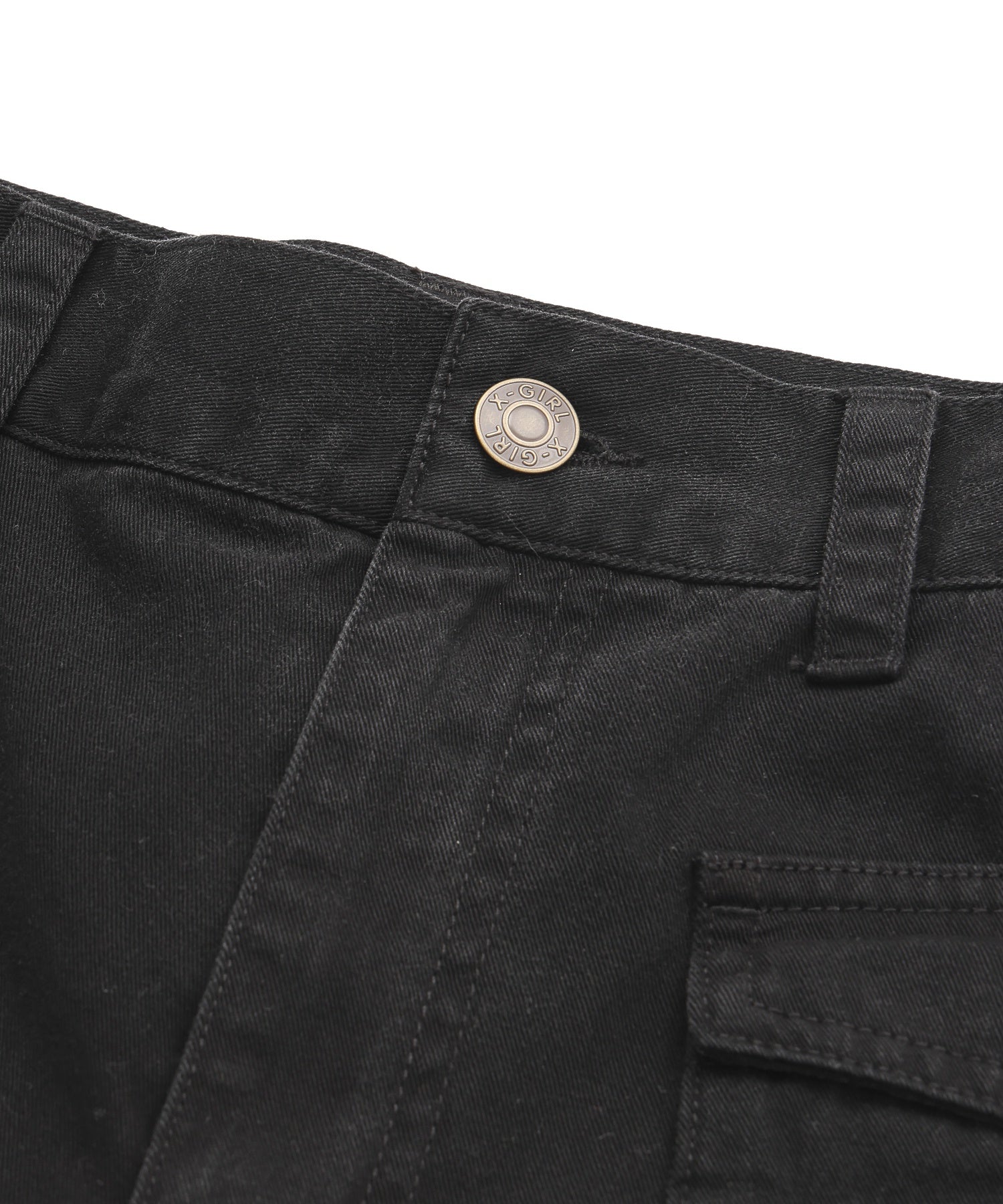 FADED MULTI POCKET FLARE PANTS