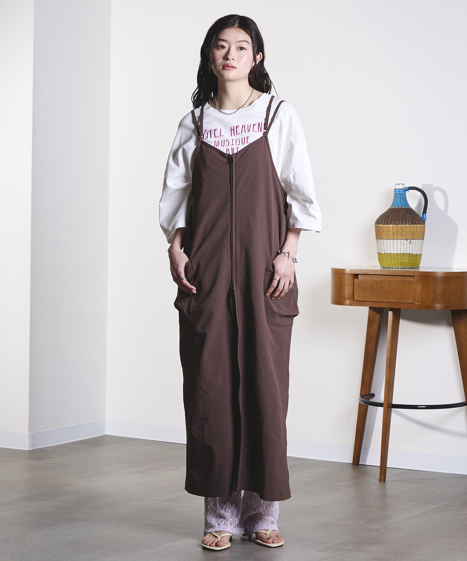 model:171cm 着用サイズ:ONE SIZE