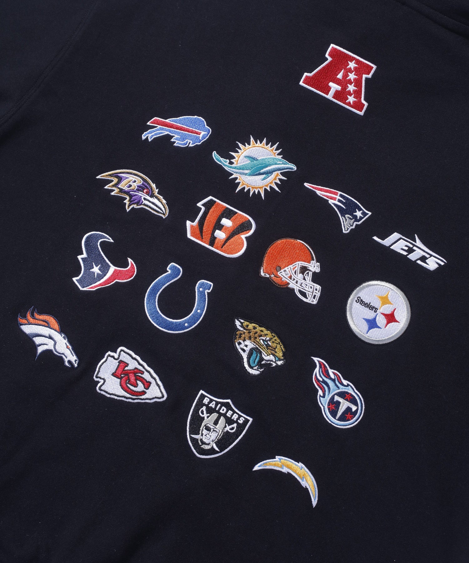 XLARGE×NEW ERA×NFL PULLOVER HOODED SWEAT SHIRT