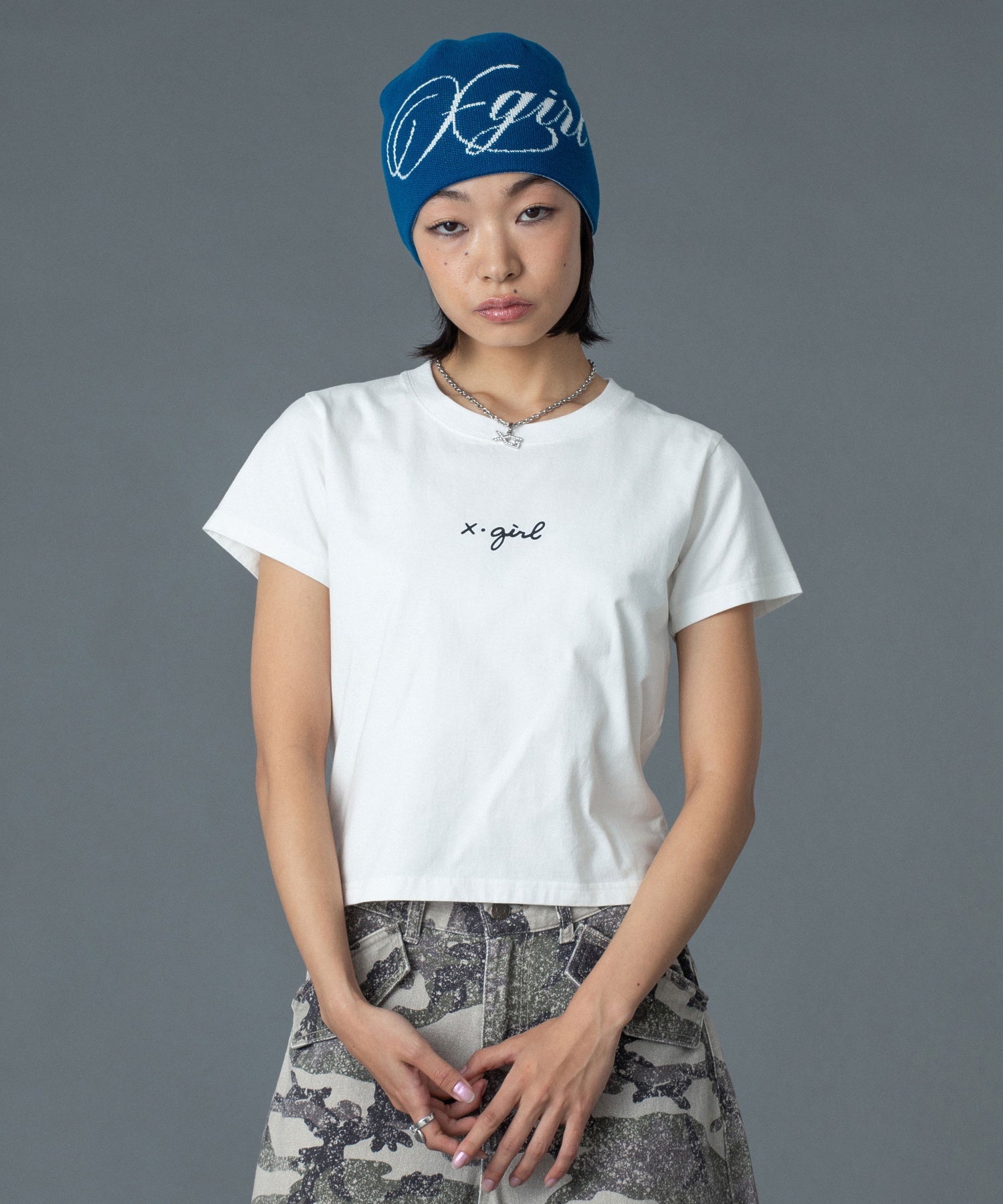 CURSIVE LOGO S/S BABY TEE