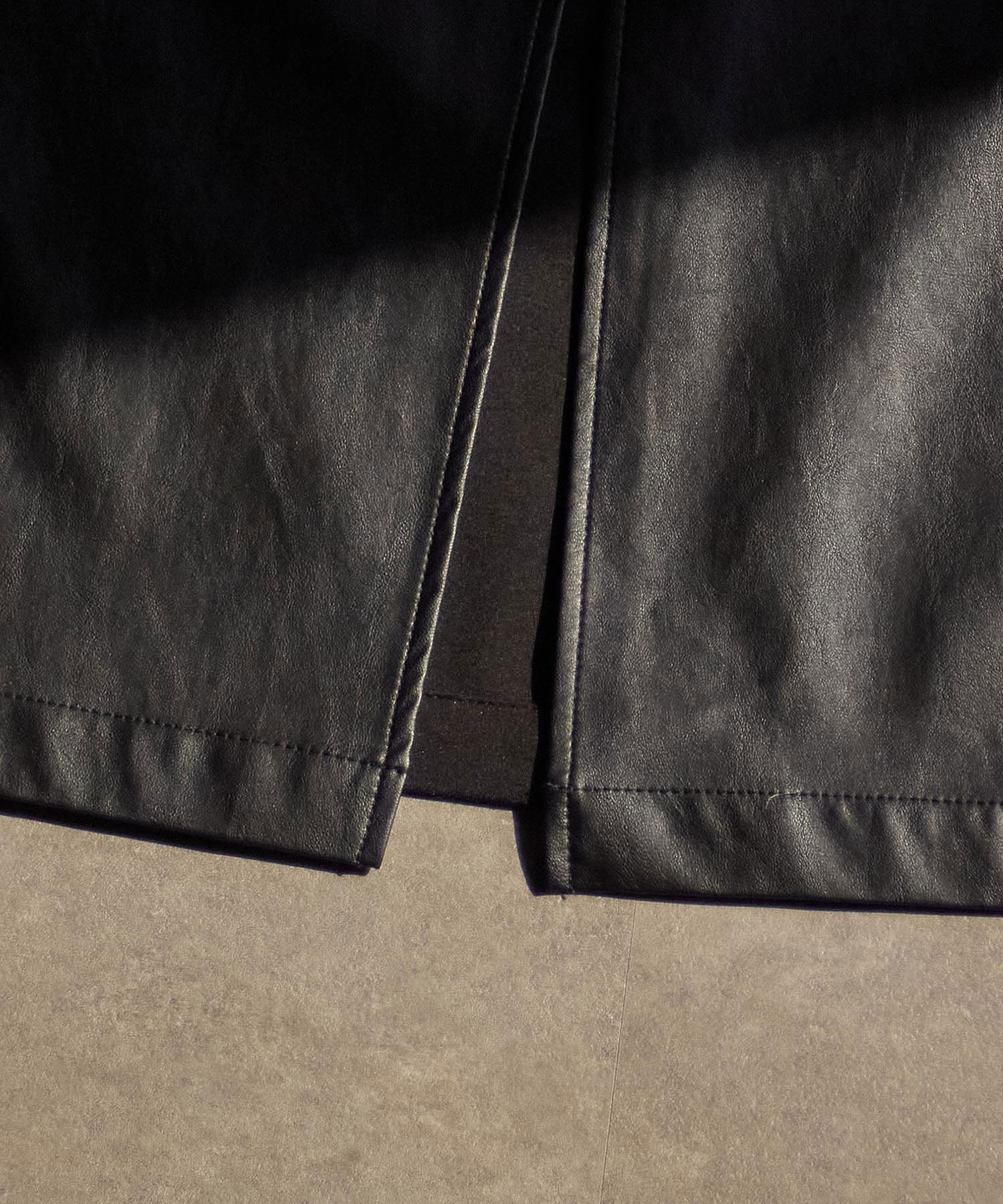 CHIGNON/FAKE LEATHER BAKER SK