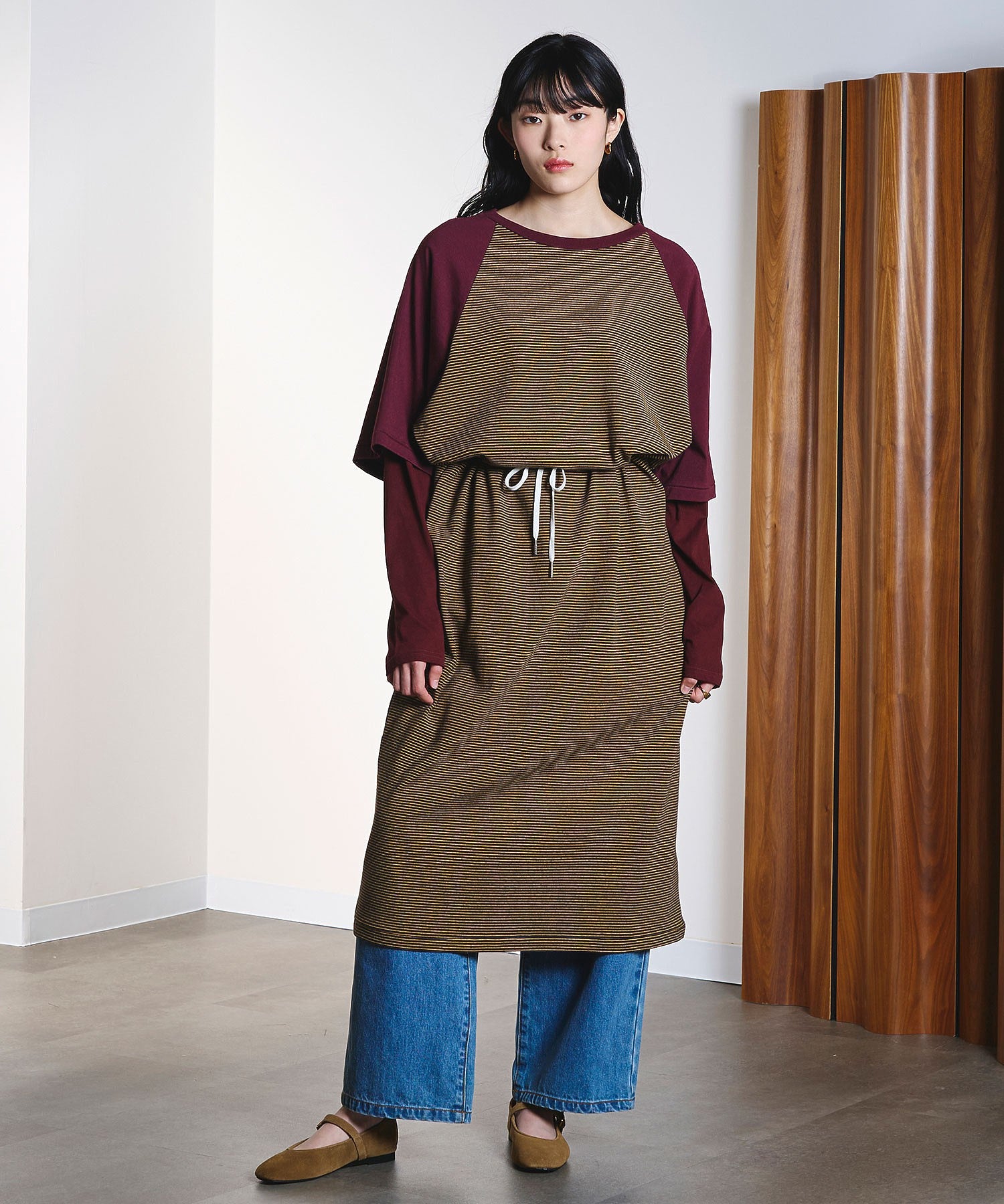 model:169cm 着用サイズ:ONE SIZE