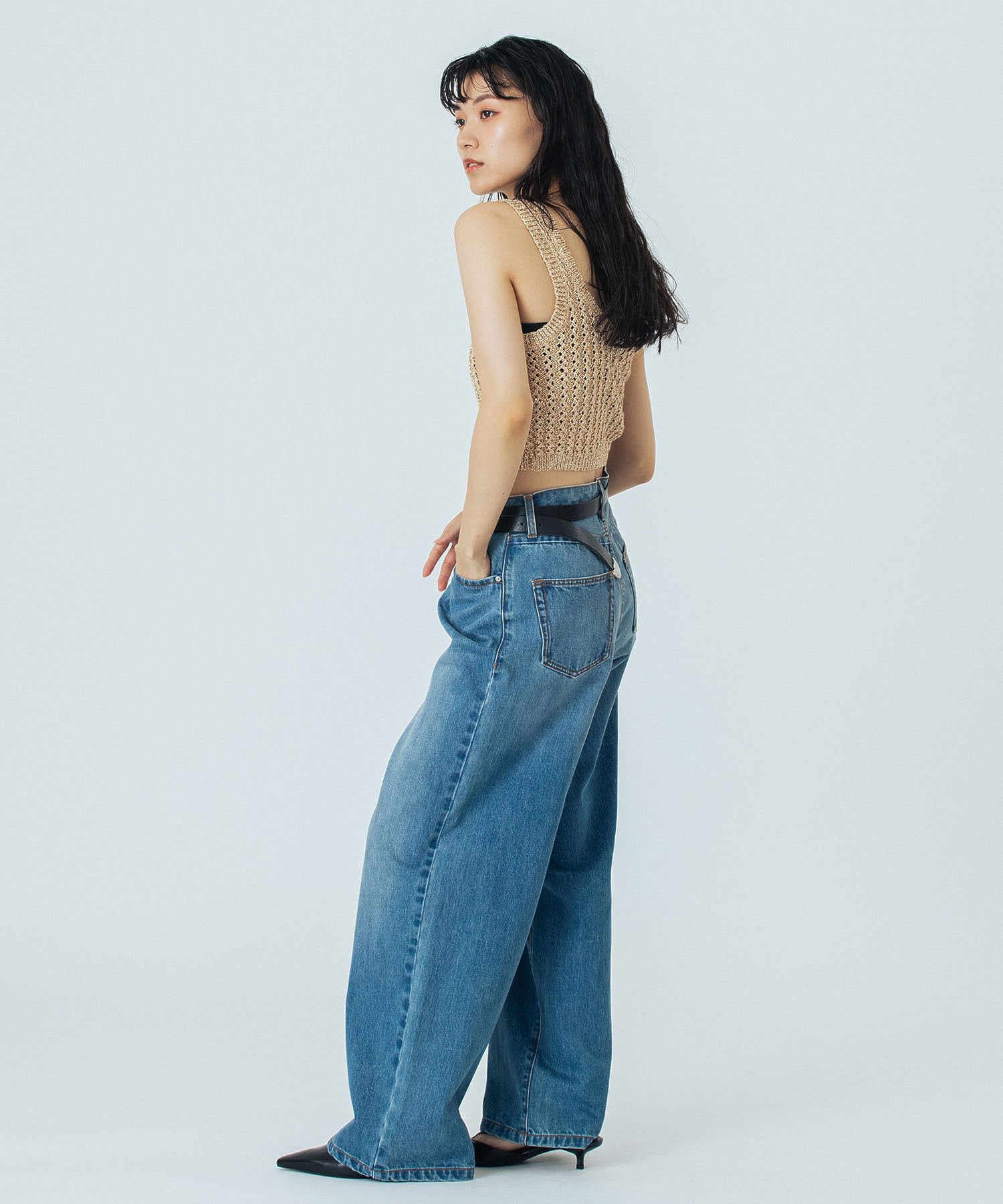 model:167cm 着用サイズ:M