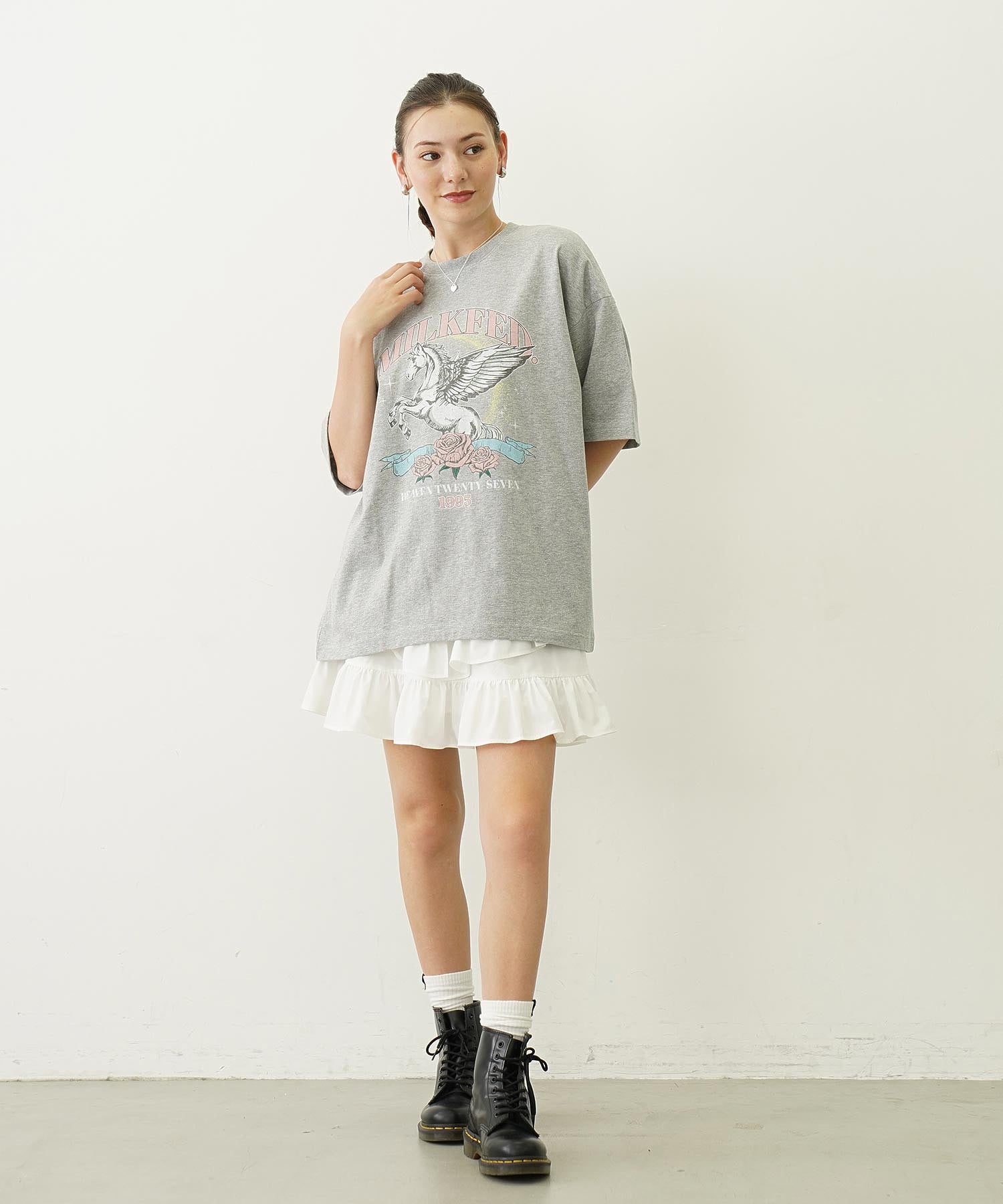 PEGASUS VINTAGE STYLE WIDE S/S TEE