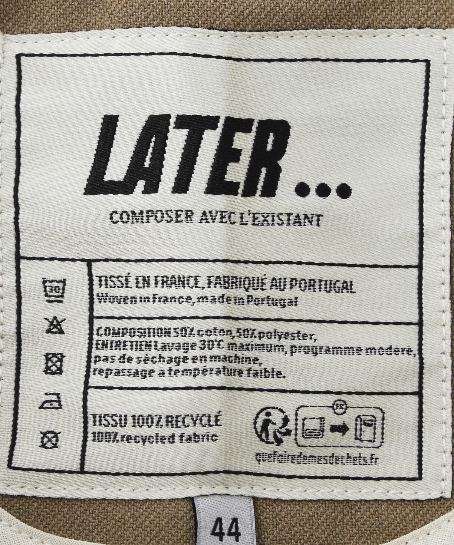 LATER/レイター/BERMUDAS LM2500_BER1