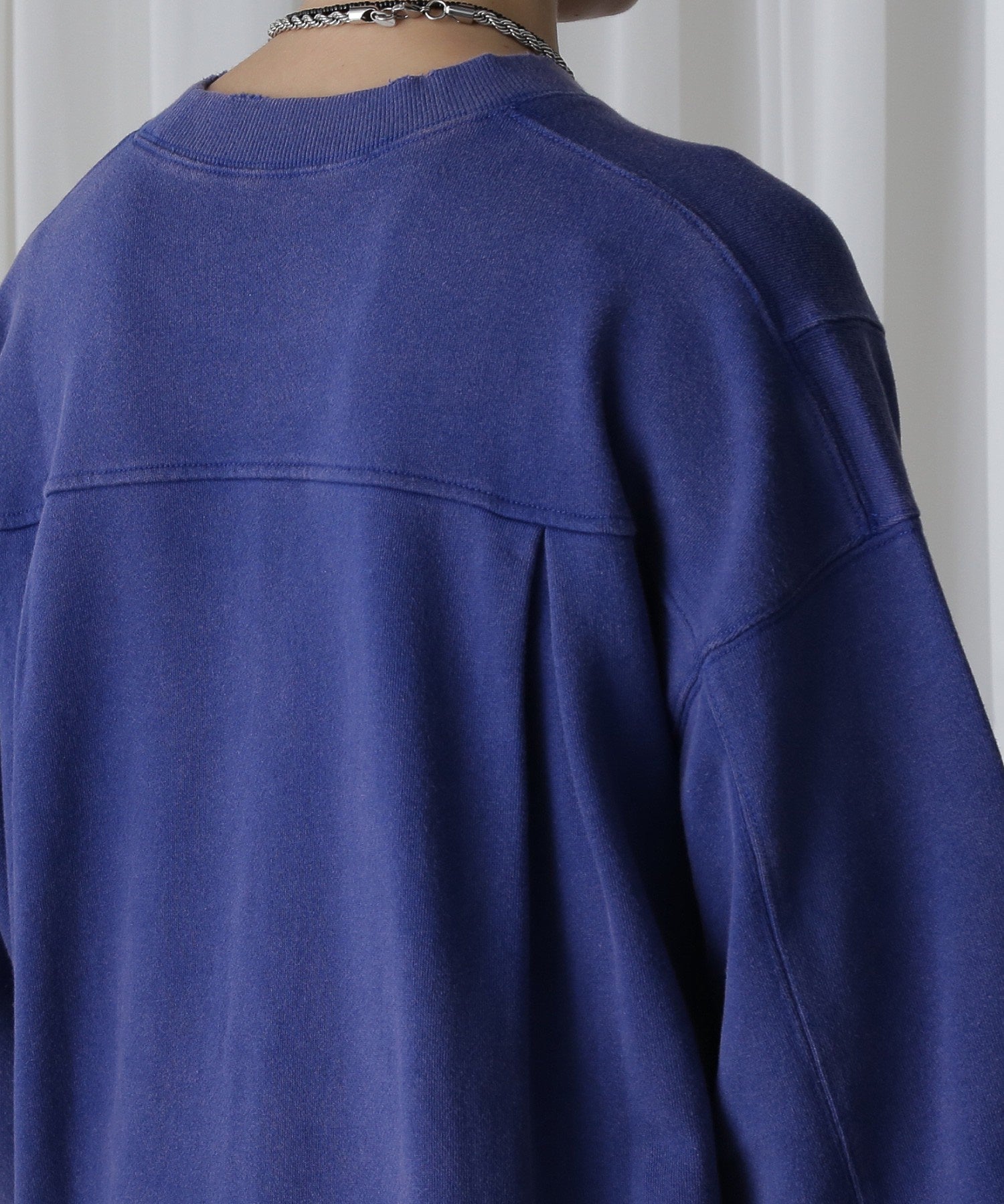 【WEB・一部店舗限定】スプレーブリーチパネルスウェット