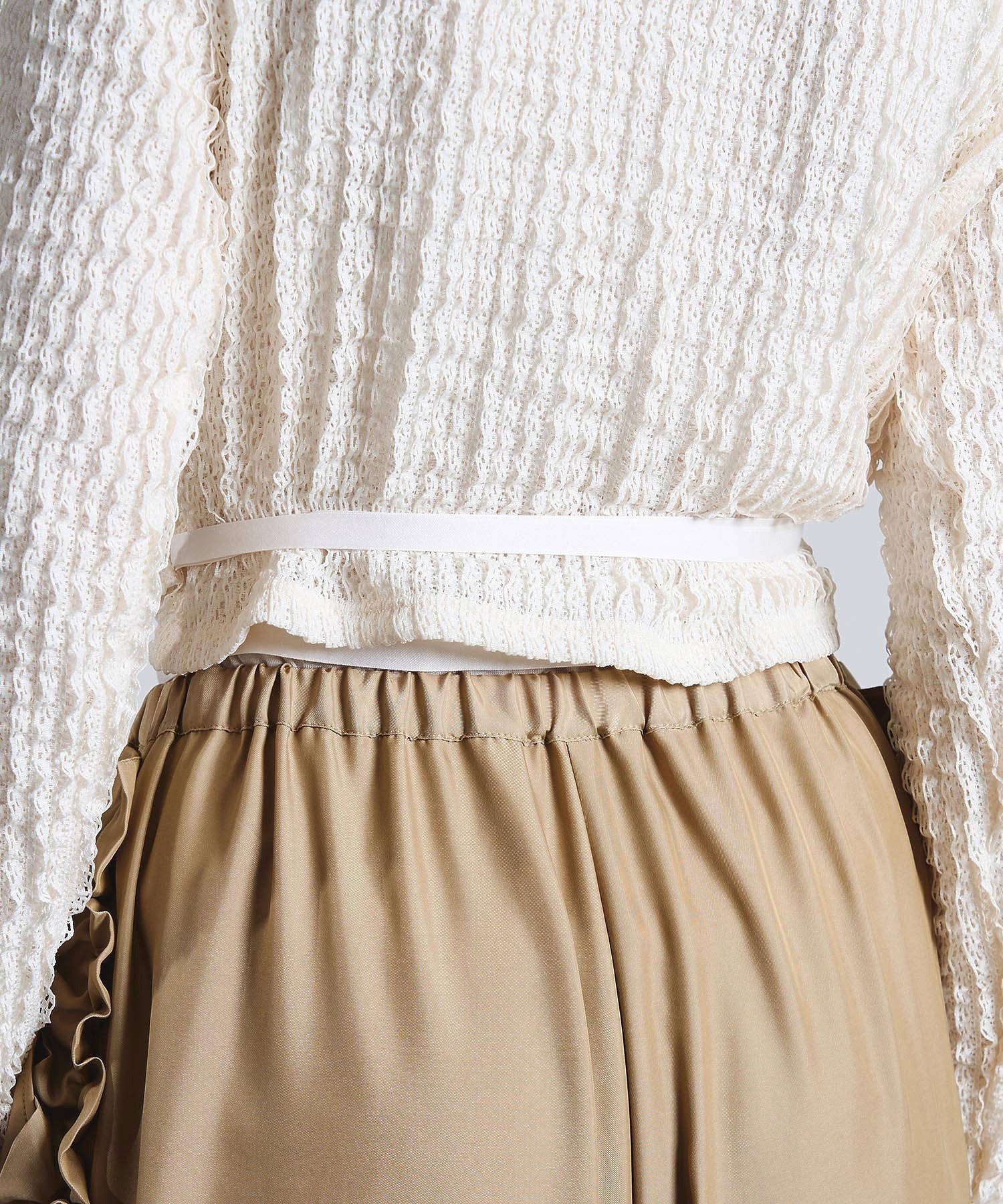 mici/RASCHEL JACQUARD CACHE COEUR