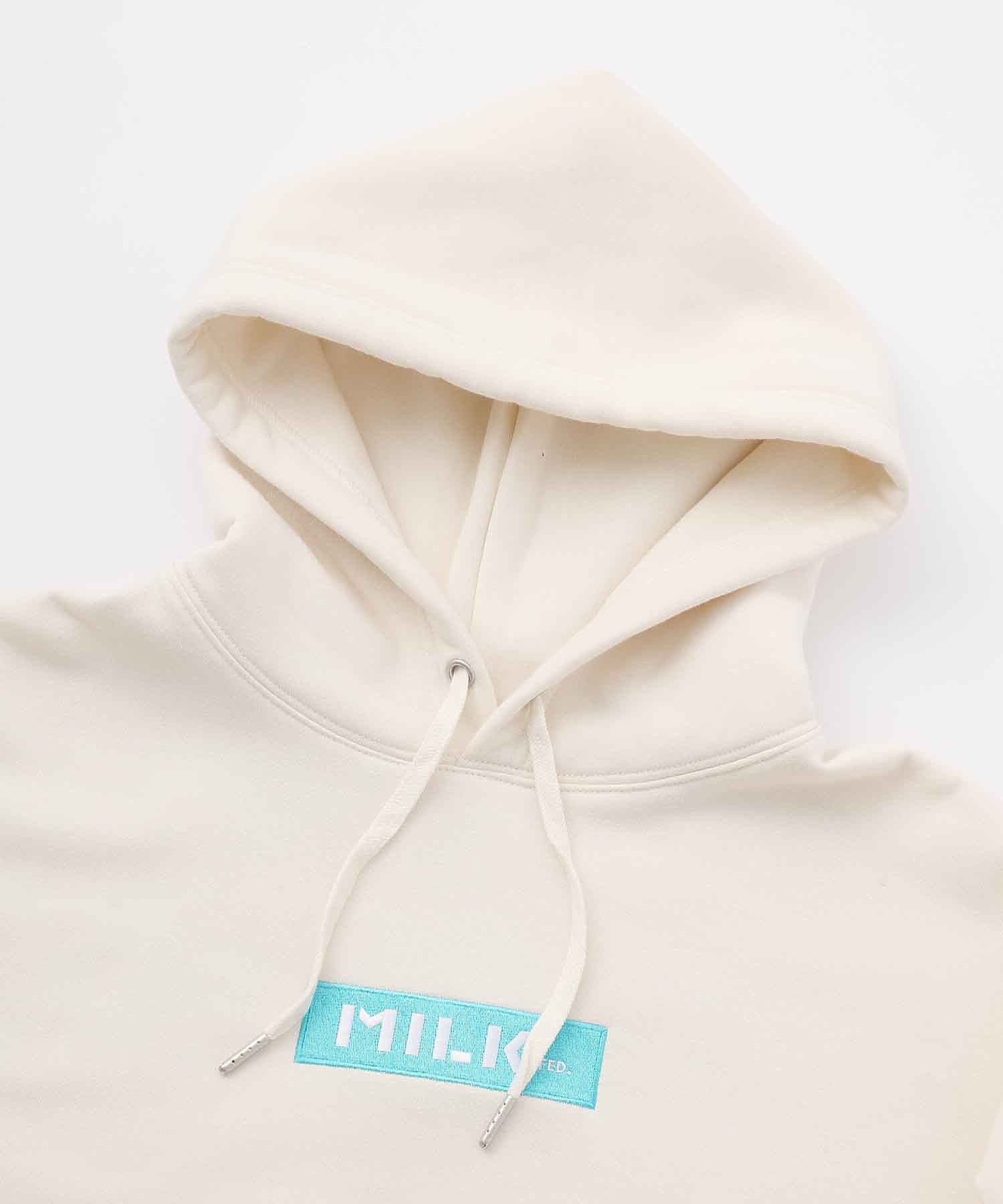 EMBROIDERED BAR BIG SWEAT HOODIE LIMITED COLOR MILKFED.
