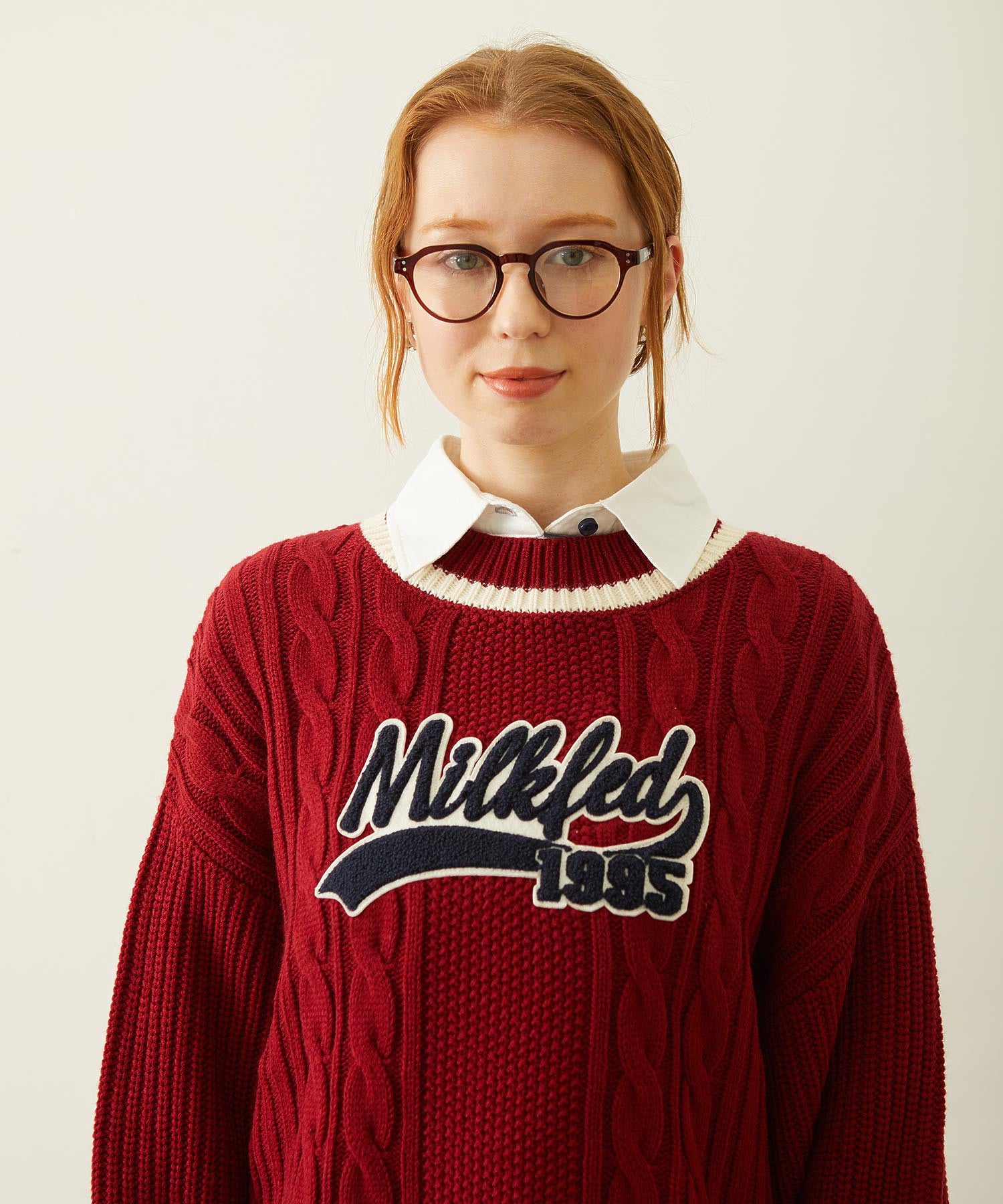 CRICKET KNIT PATCH TOP