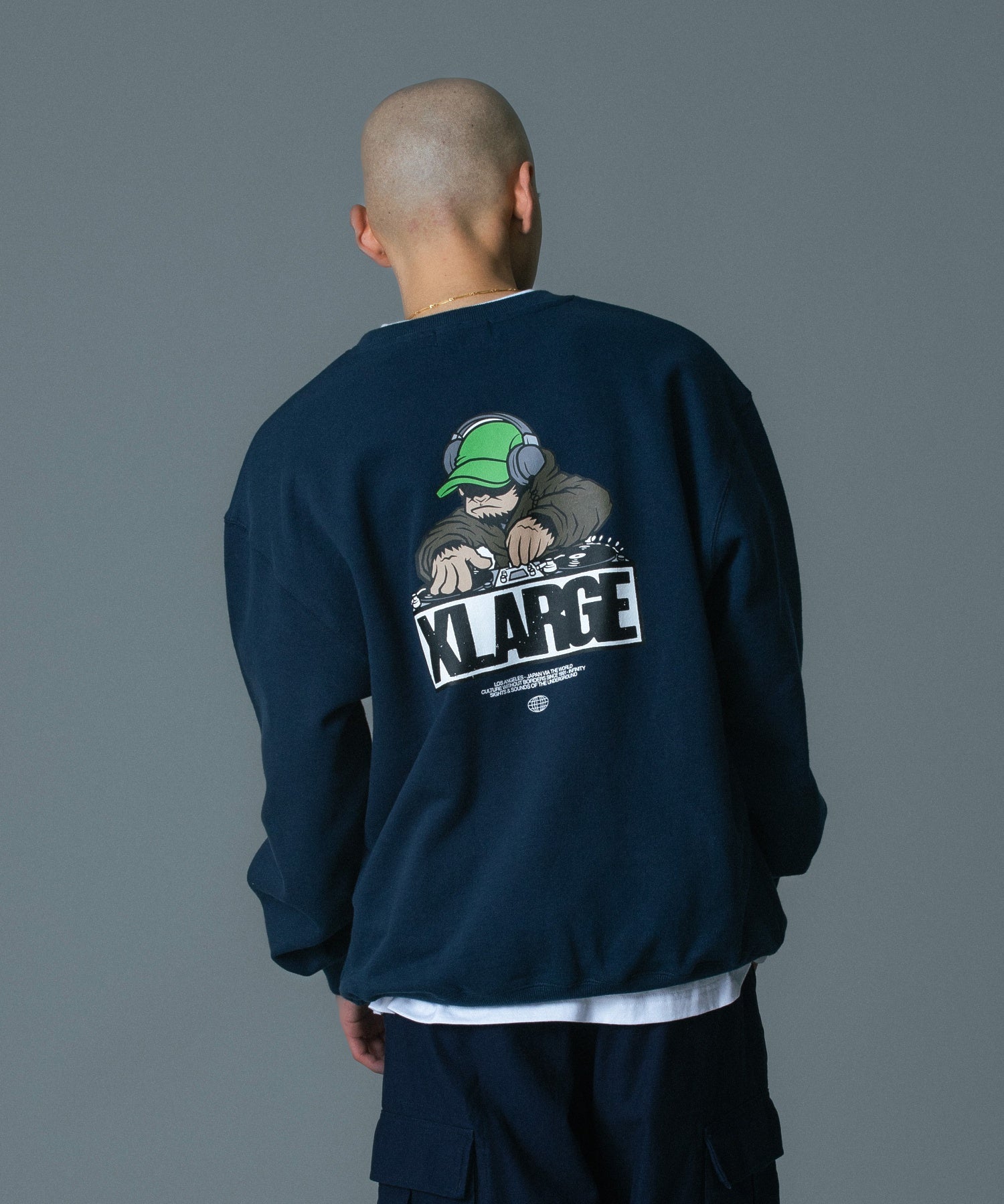 APE SELECTAH CREWNECK SWEATSHIRT