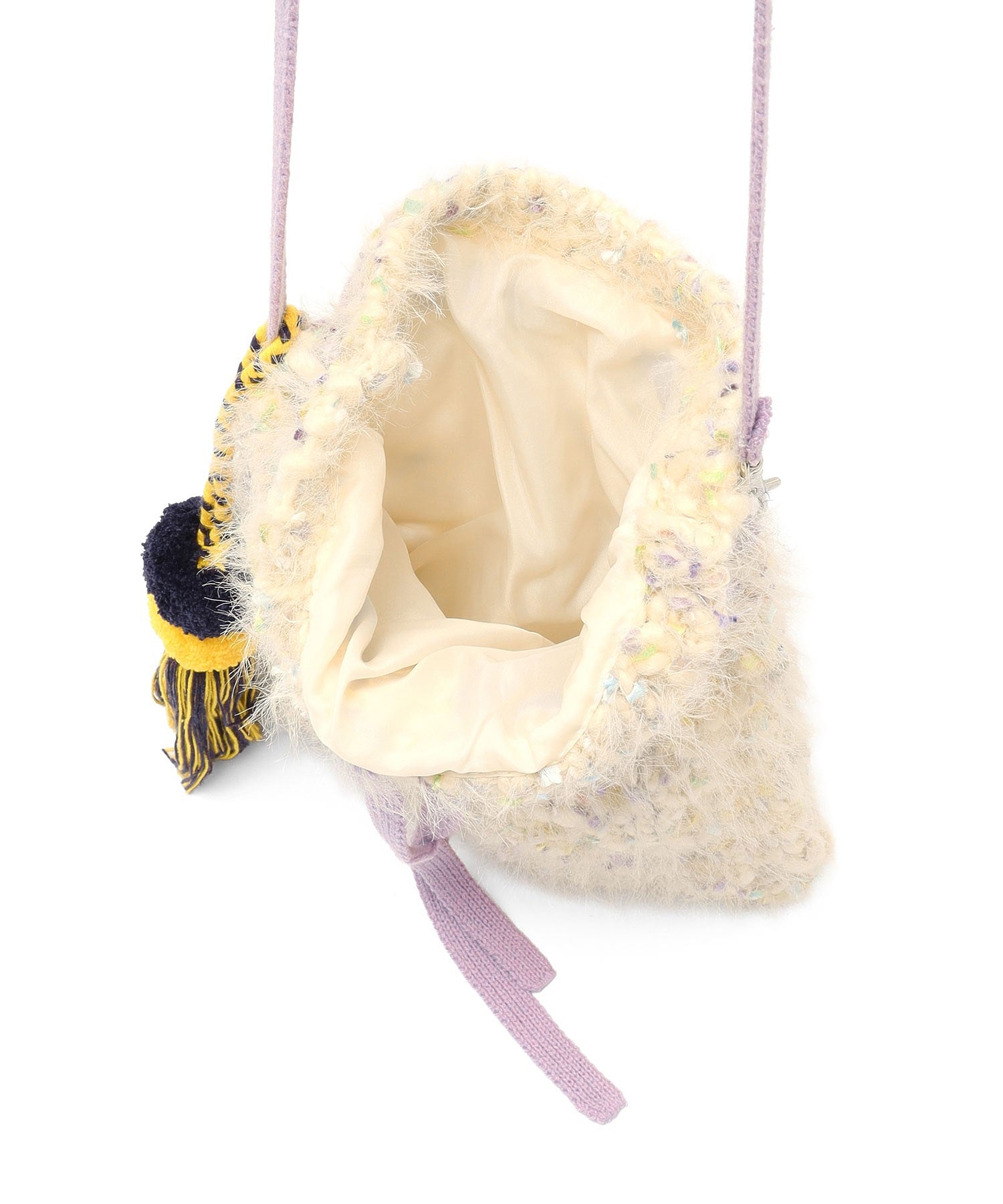 mici/MESH KNIT SHOULDER BAG