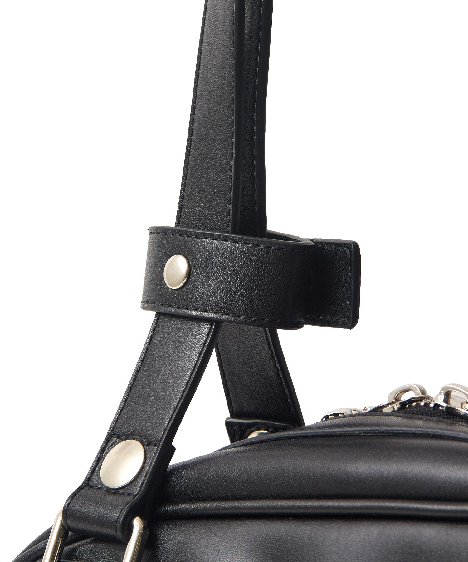 HEART CHARM BOSTON BAG