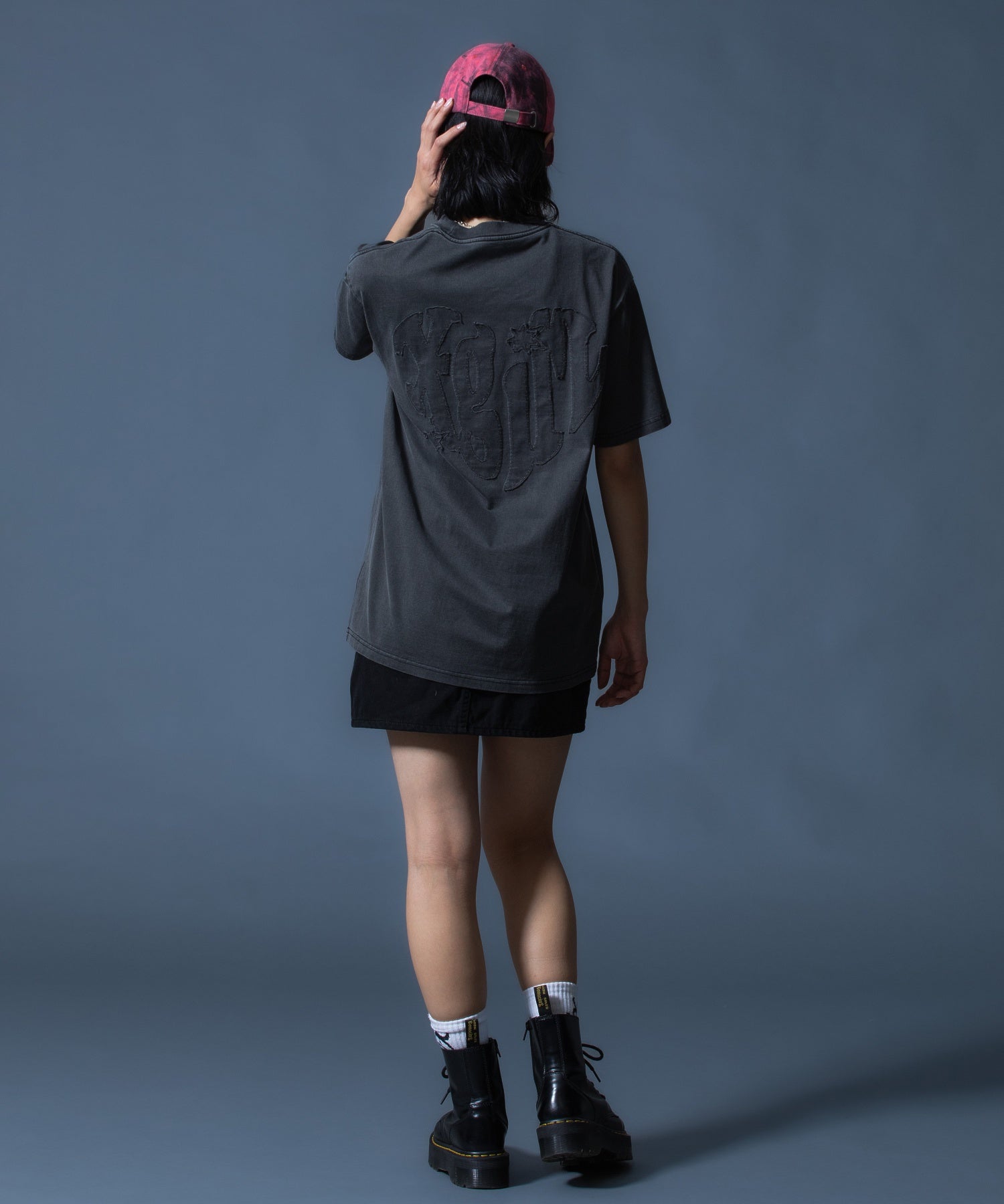FADED NUMBER LOGO 6PANEL CAP