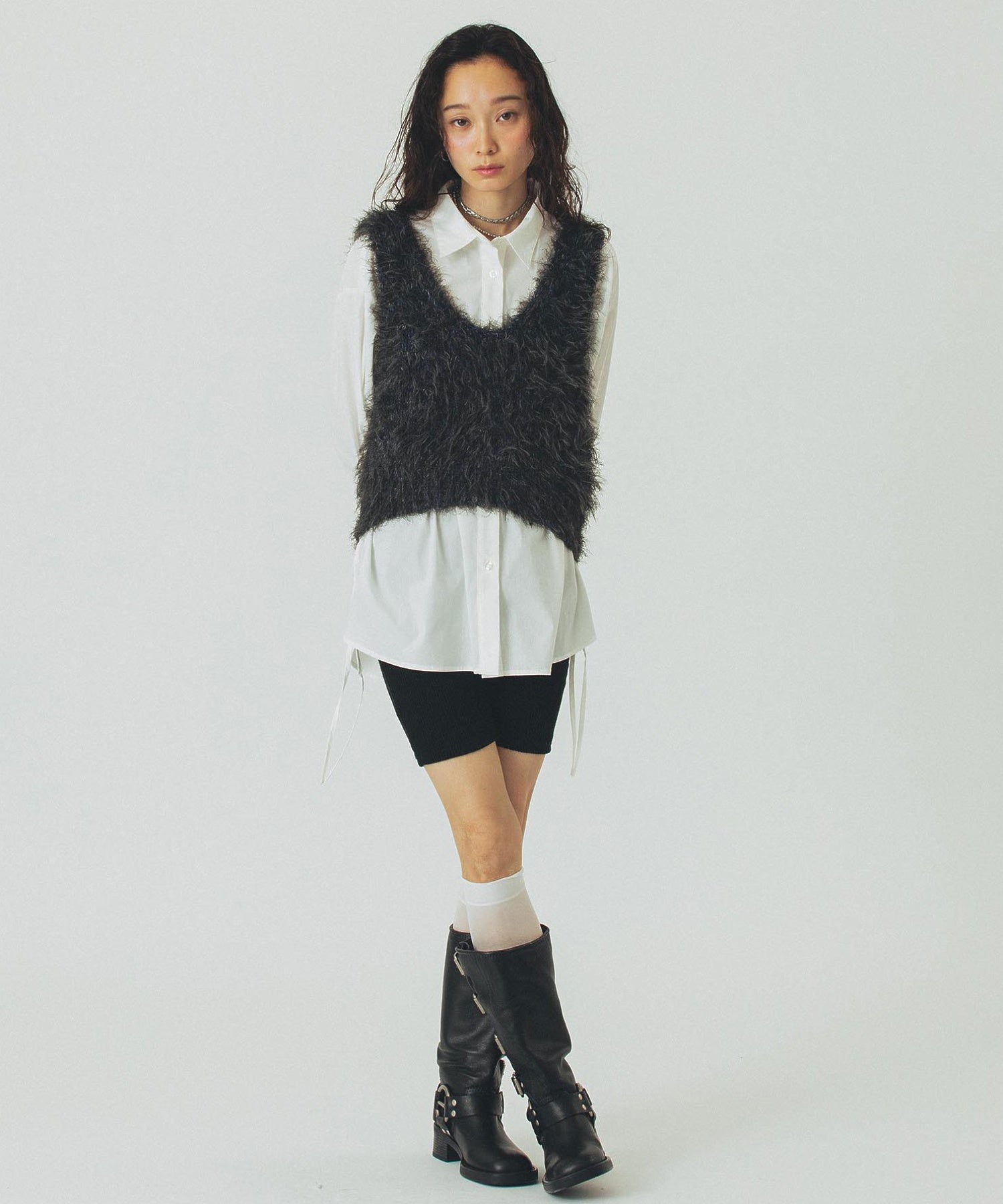 model:161cm 着用サイズ:ONE SIZE