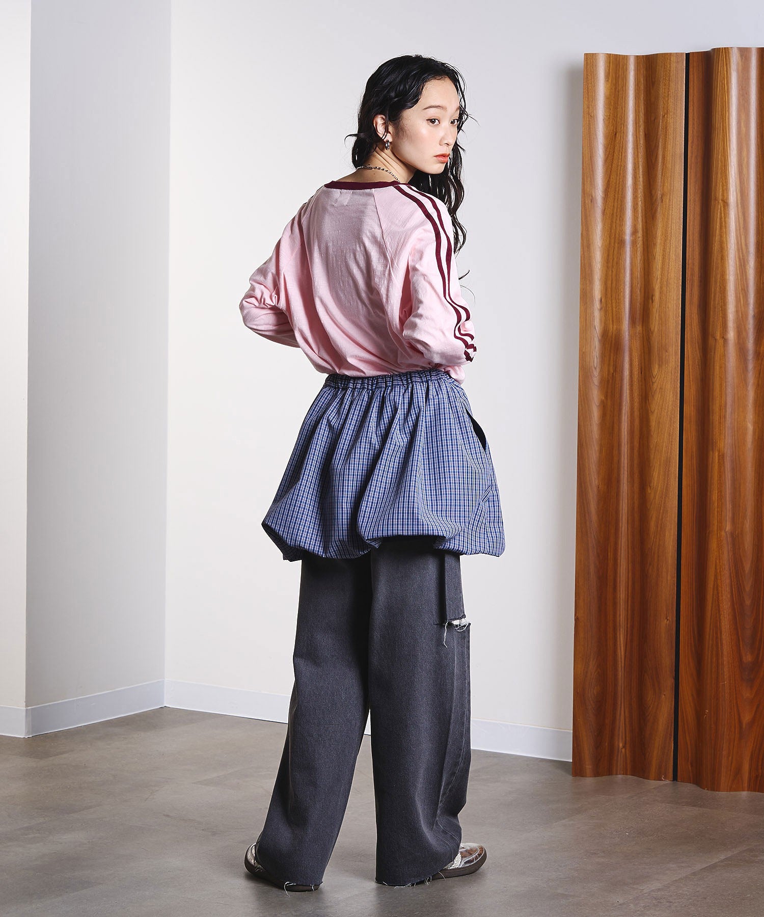 model:161cm 着用サイズ:ONE SIZE