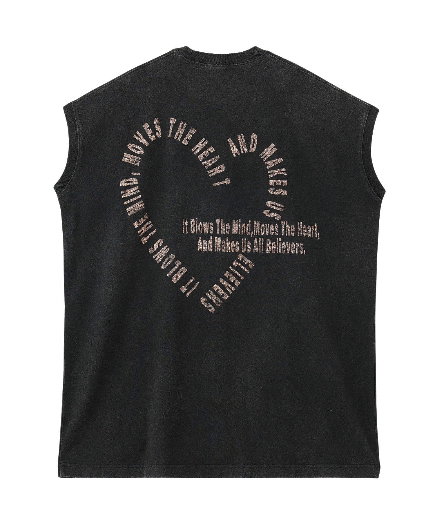 【WEB・一部店舗限定】SLEEVELESS HEART TEE