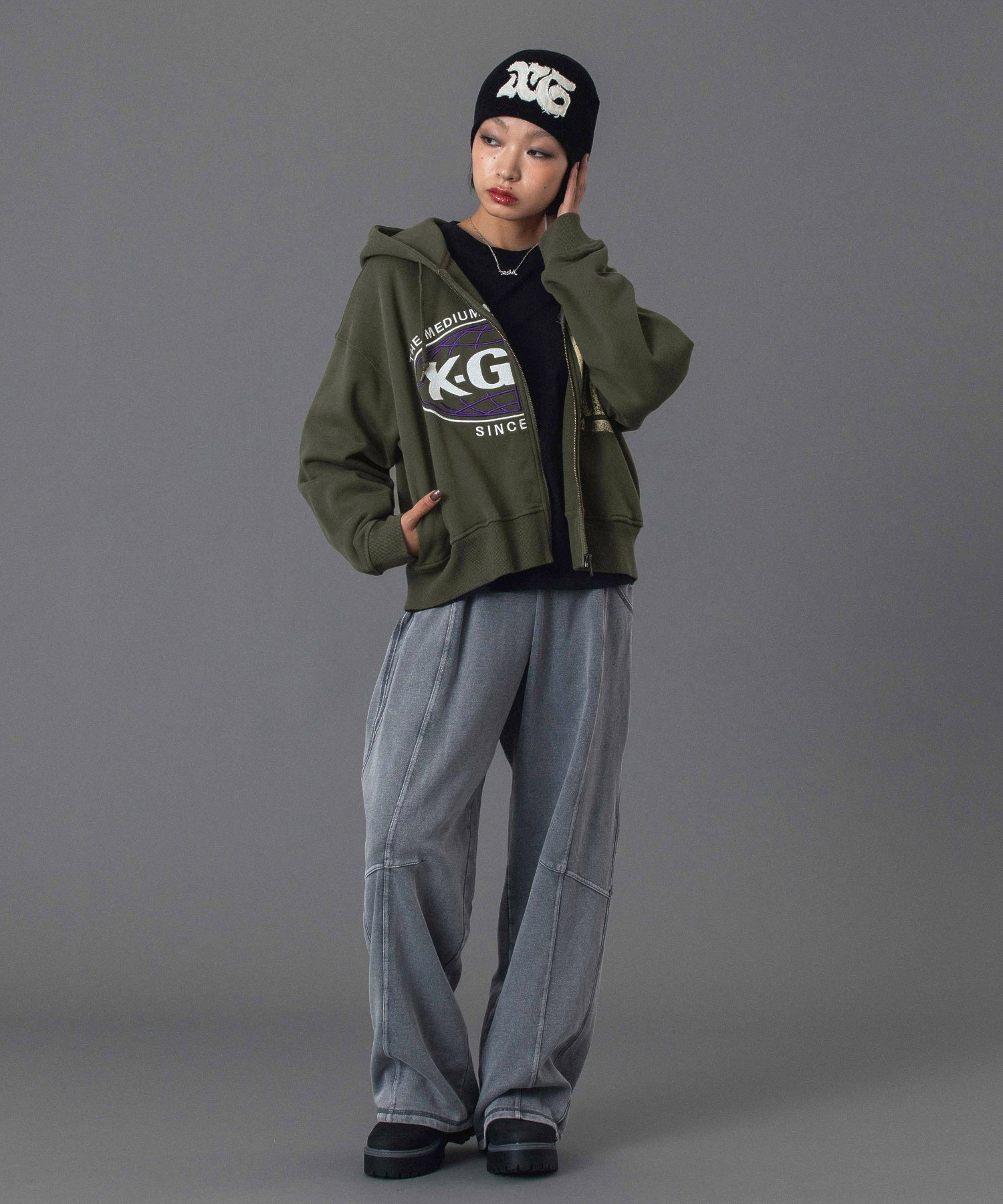 BLEACHED SWEAT PANTS