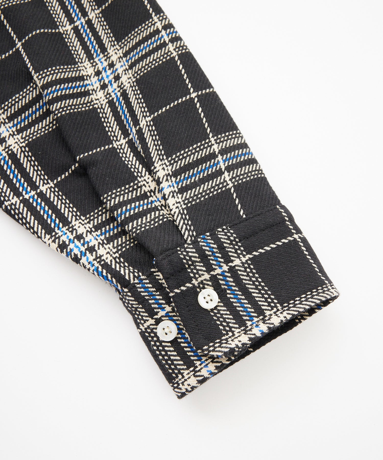 PLAID ITALIAN COLLAR L/S SHIRT