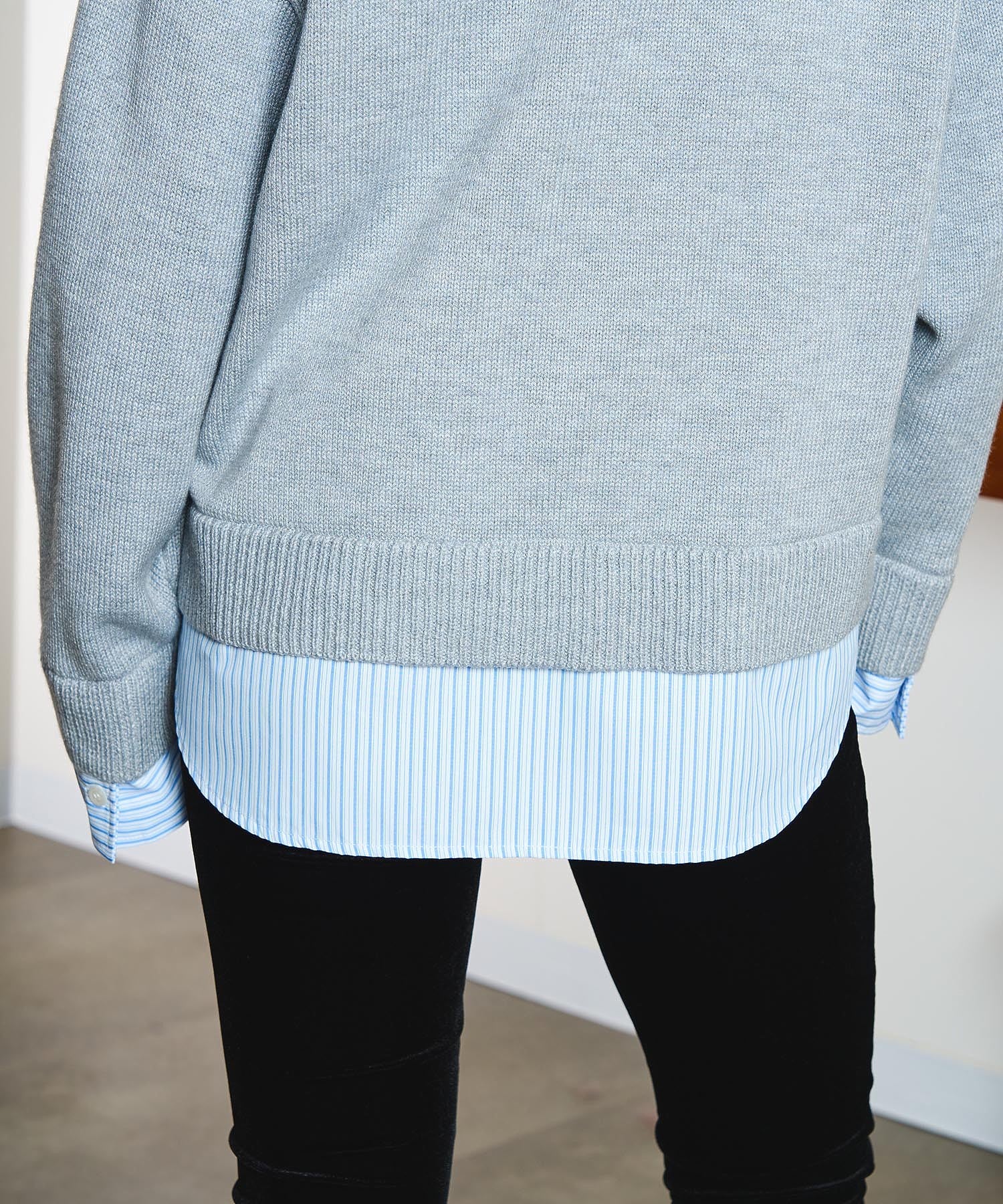 LAYERED LIKE KNIT TOP
