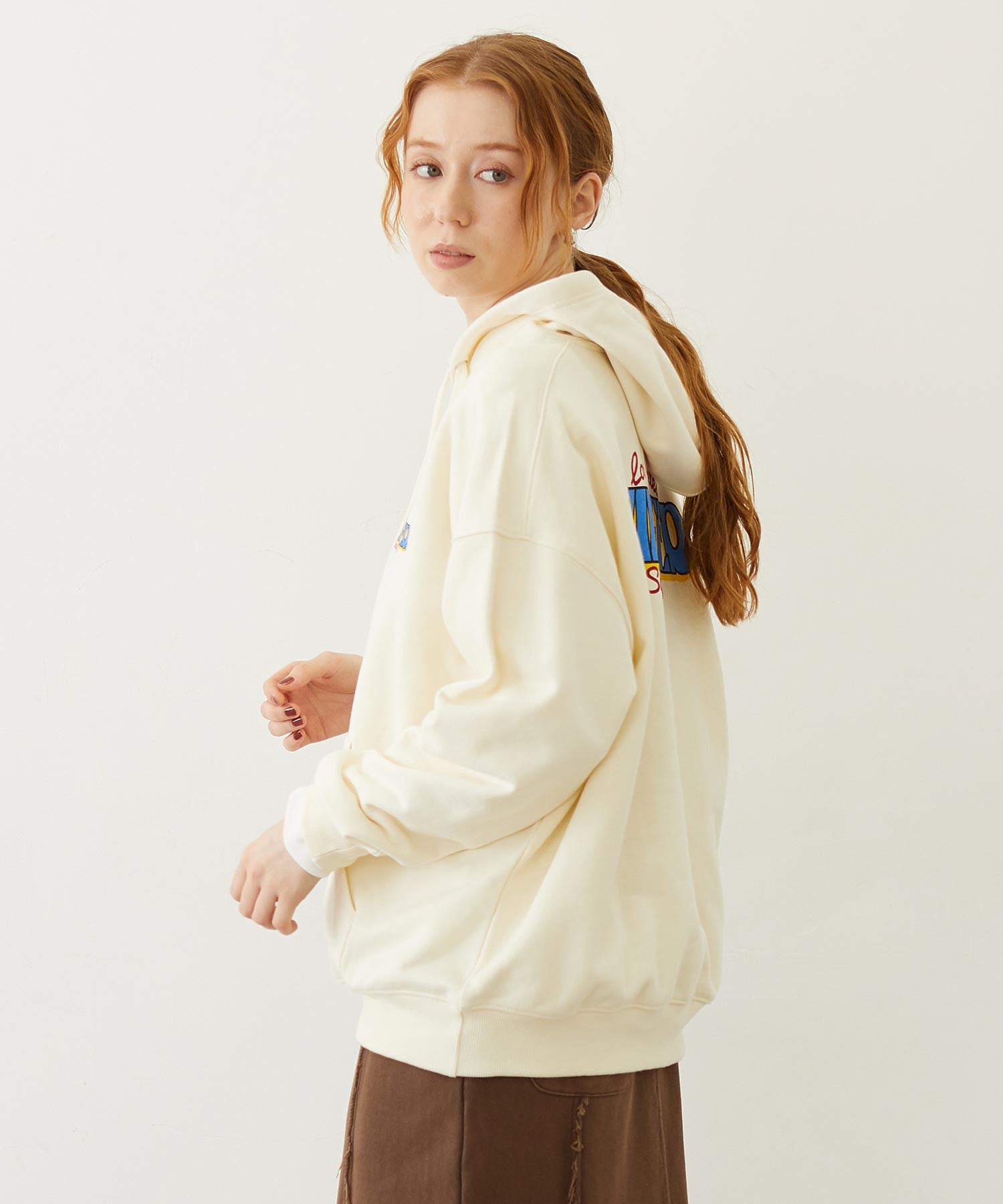 DOODLE LOGO SWEAT HOODIE