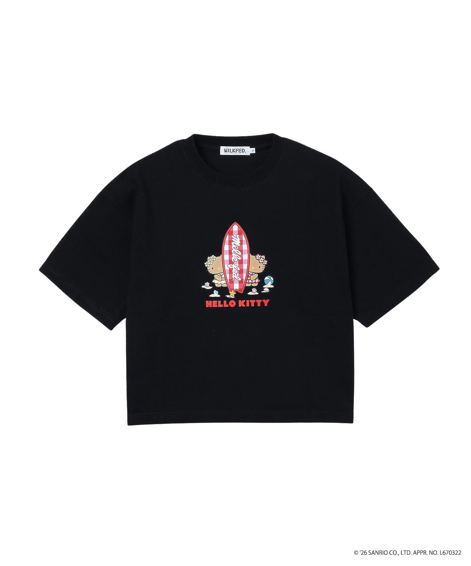 MILKFED. × HELLO KITTY SUN-KISSED SURF S/S TEE