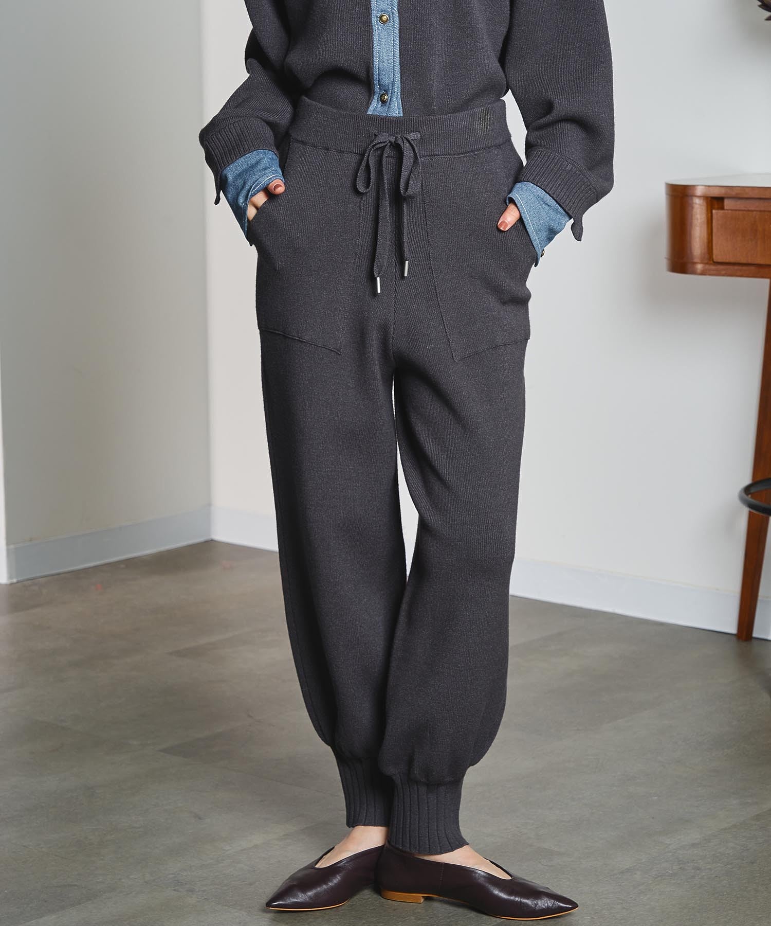 GENE HEAVENS/KNIT JOGGER PANTS